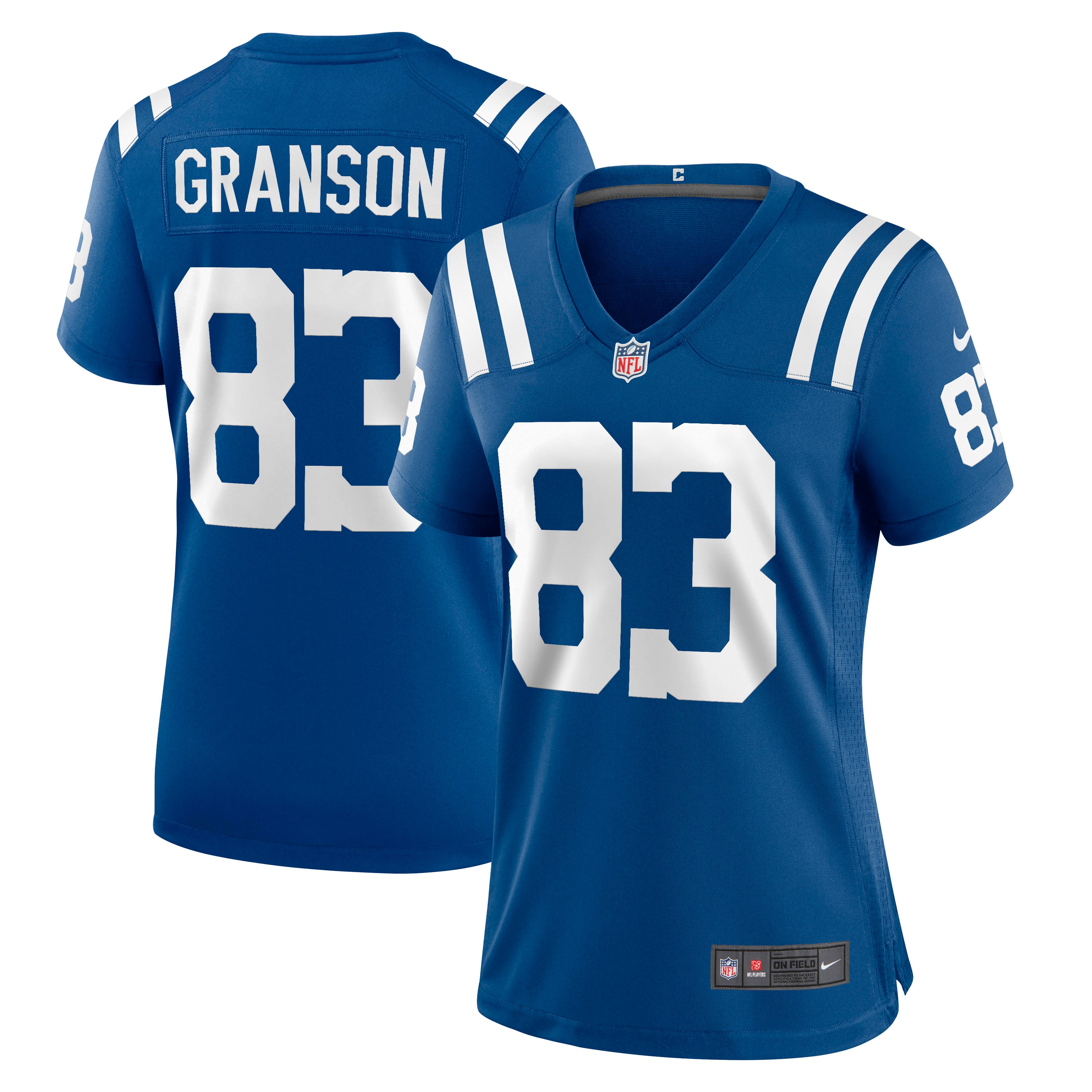 Women's Indianapolis Colts Kylen Granson Royal Game Jersey JS1320 nicesnker