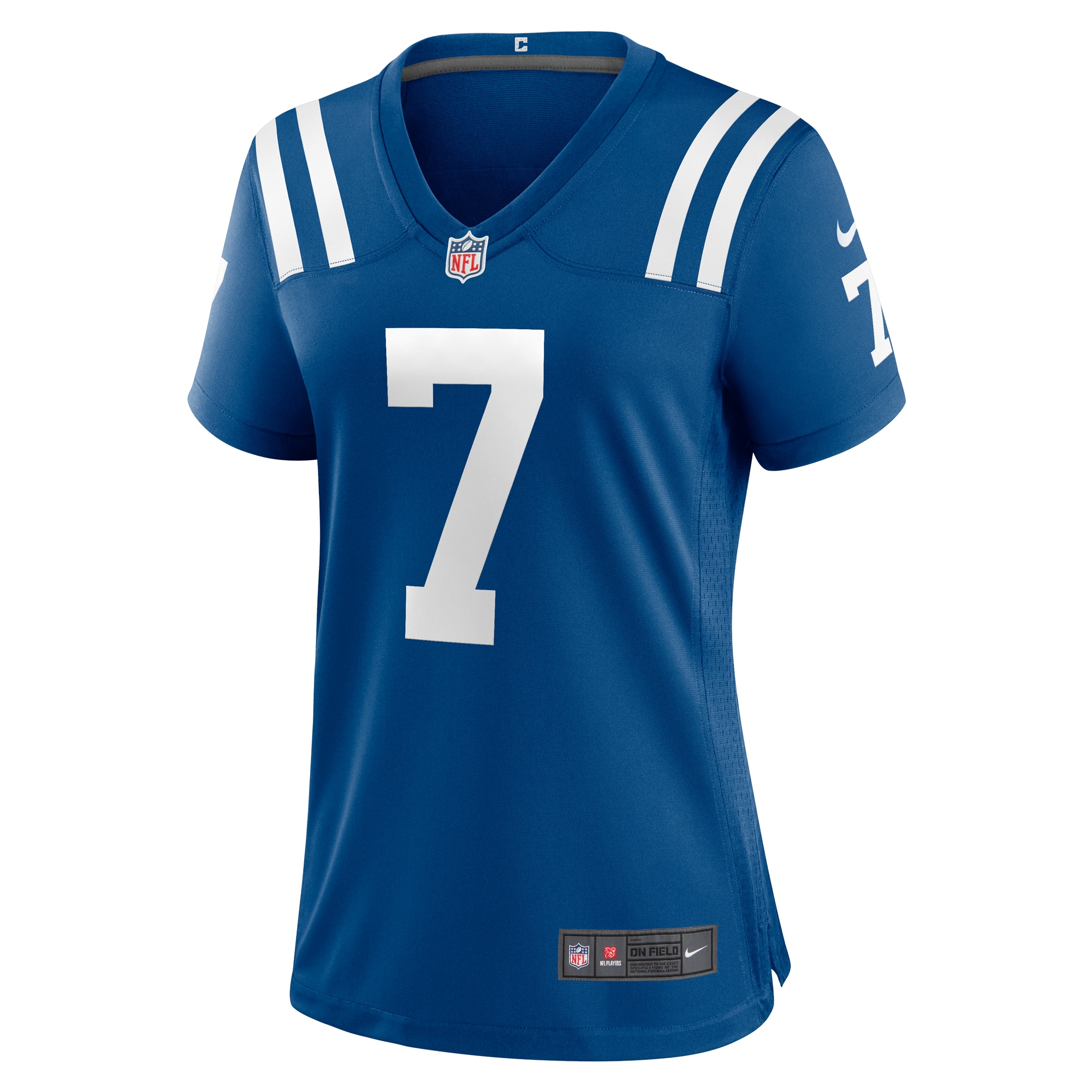 Alternative view of Women's Indianapolis Colts Matt Gay Royal Team Game Jersey JS5725 nicesnker