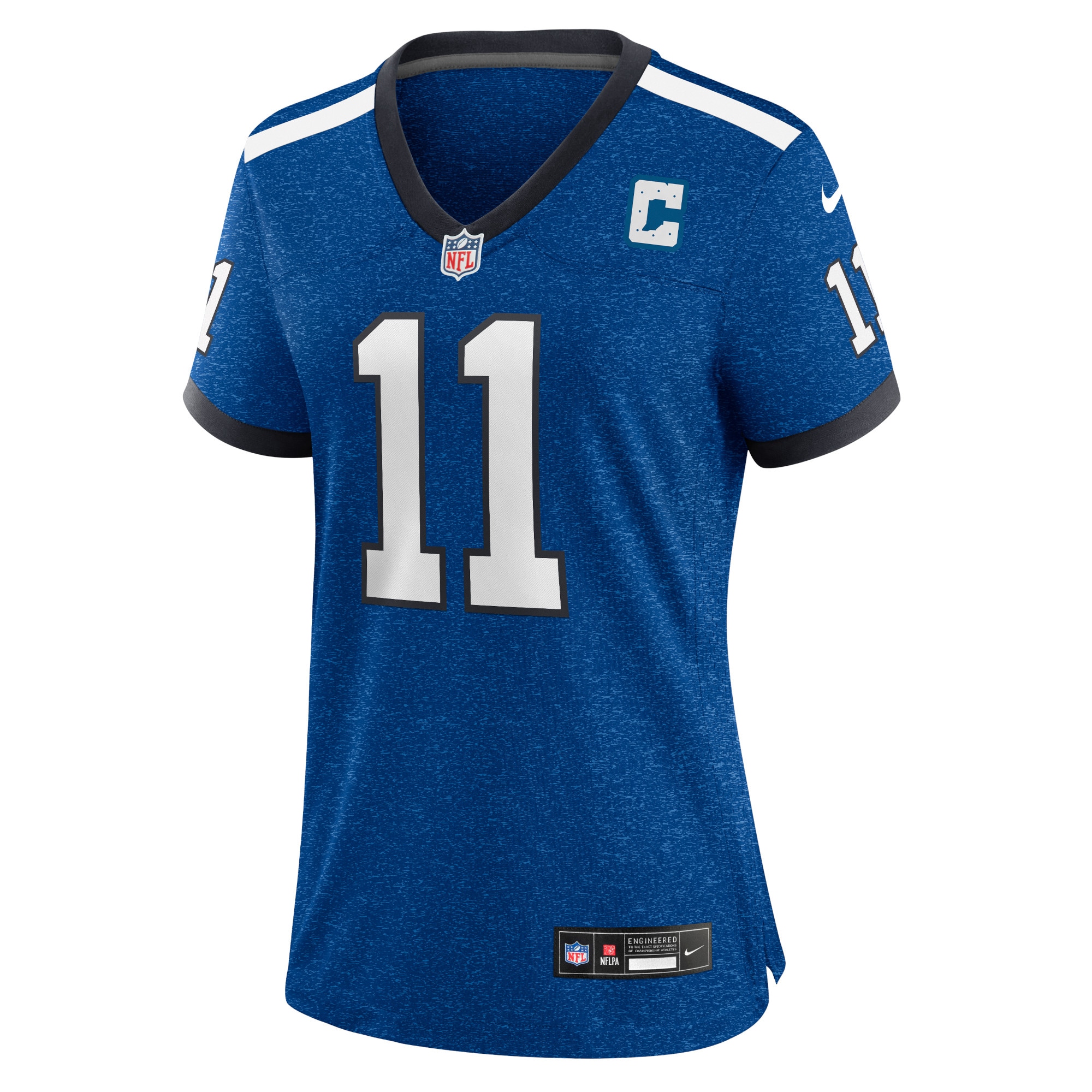 Alternative view of Women's Indianapolis Colts Michael Pittman Jr. Blue Player Jersey JS4755 nicesnker