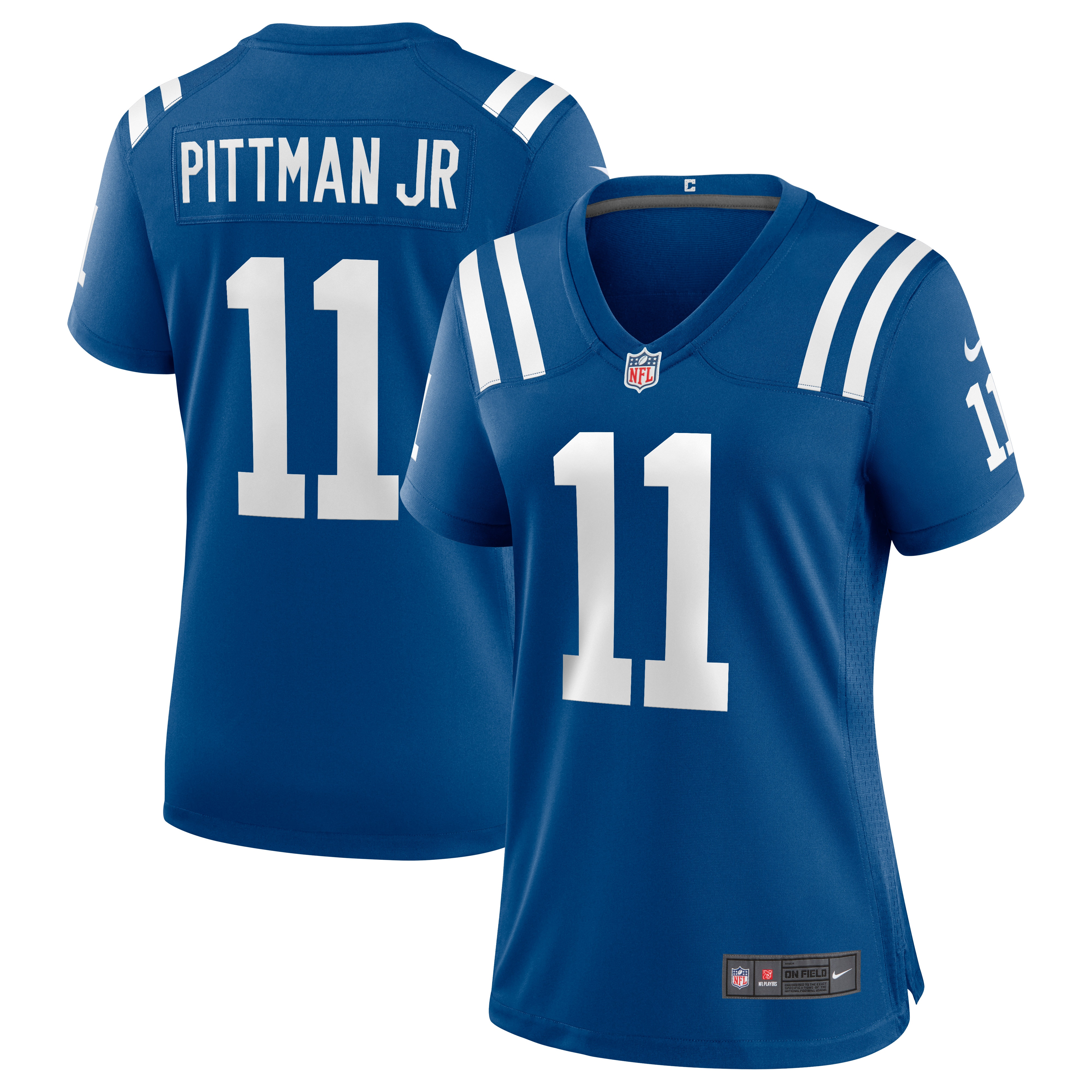 Women's Indianapolis Colts Michael Pittman Jr. Royal Game Player Jersey JS7977 nicesnker