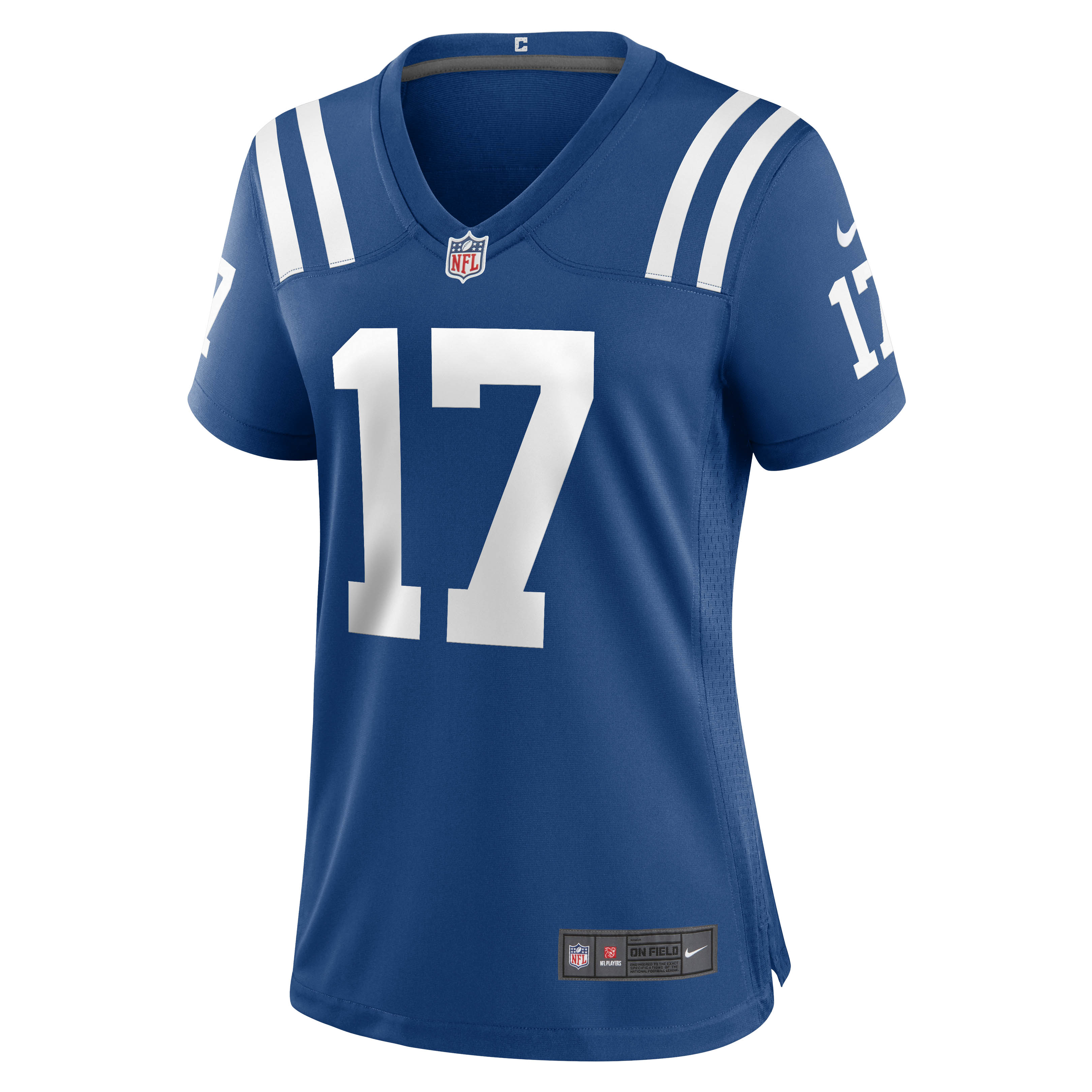 Alternative view of Women's Indianapolis Colts Mike Strachan Royal Game Jersey JS1888 nicesnker