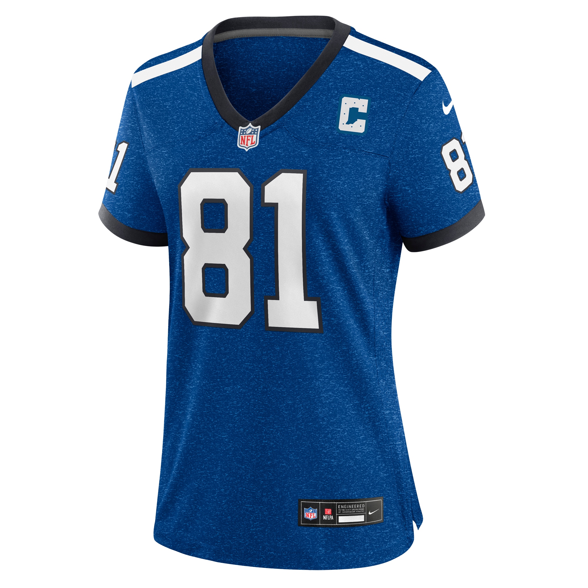 Alternative view of Women's Indianapolis Colts Mo Alie Cox Royal Indiana Nights Alternate Game Jersey JS9755 nicesnker
