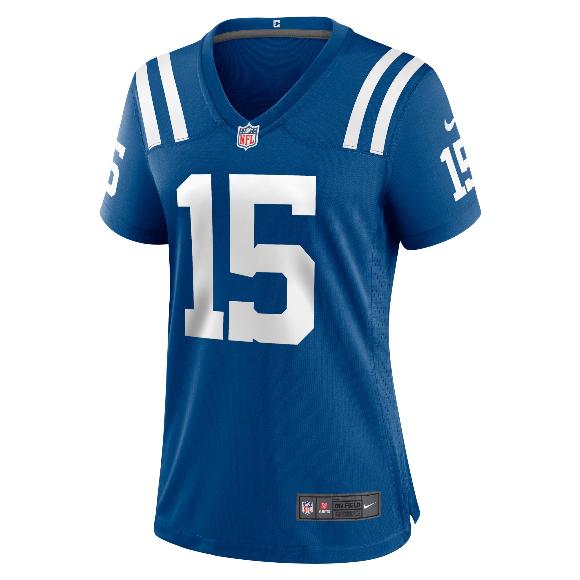 Alternative view of Women's Indianapolis Colts Racey McMath Royal Team Game Jersey JS3723 nicesnker