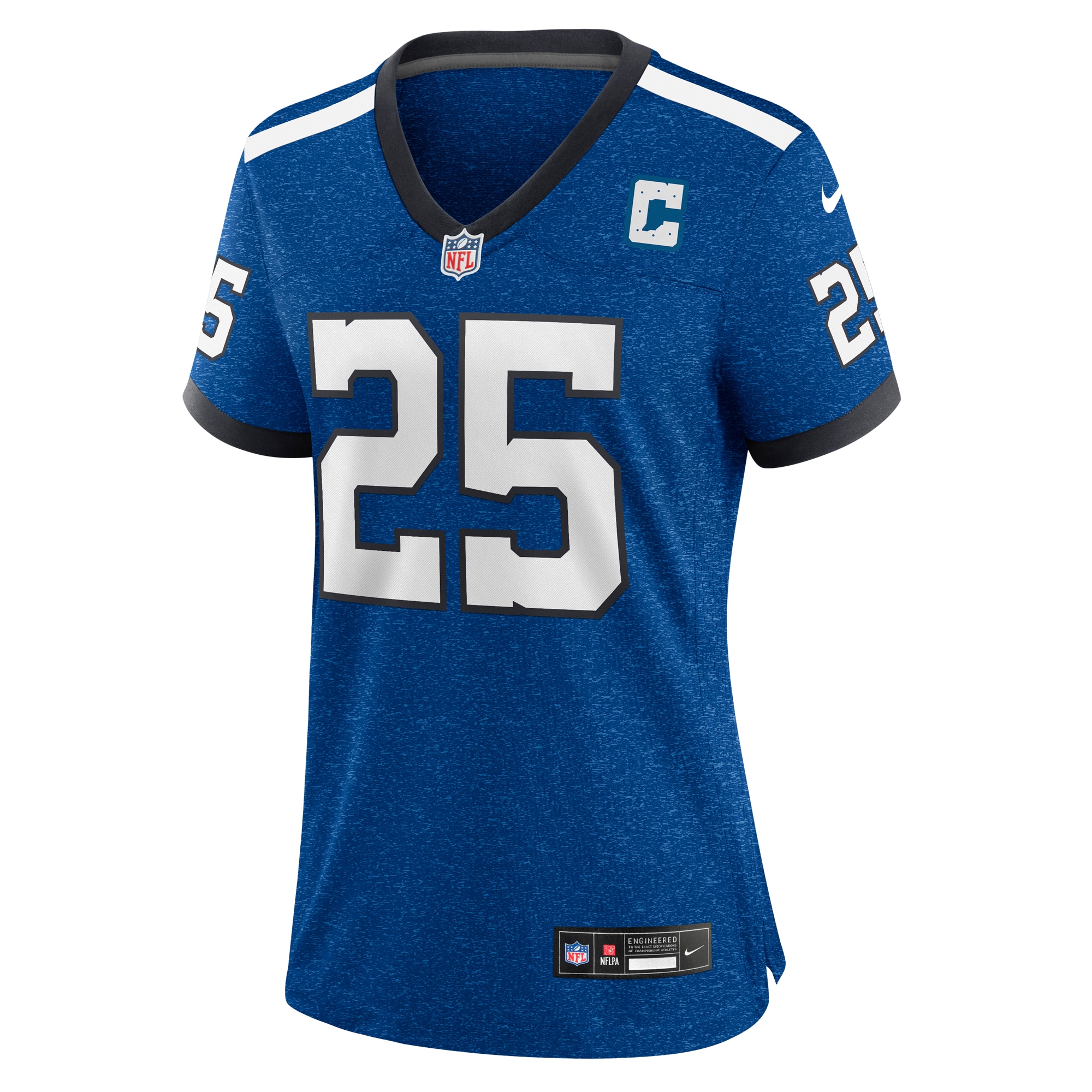 Alternative view of Women's Indianapolis Colts Rodney Thomas II Royal Indiana Nights Alternate Game Jersey JS1600 nicesnker