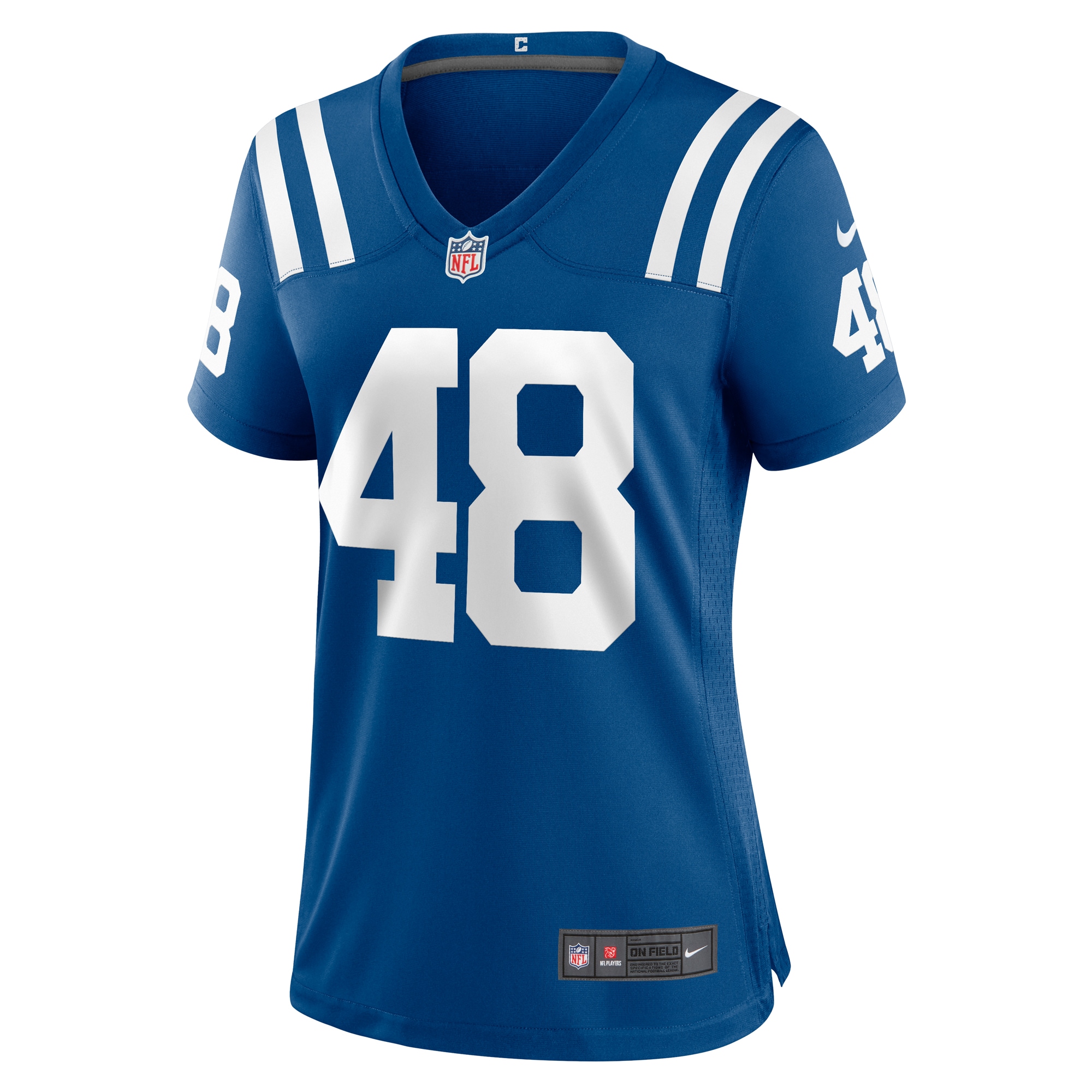 Alternative view of Women's Indianapolis Colts Ronnie Harrison Jr. Royal Team Game Jersey JS8694 nicesnker