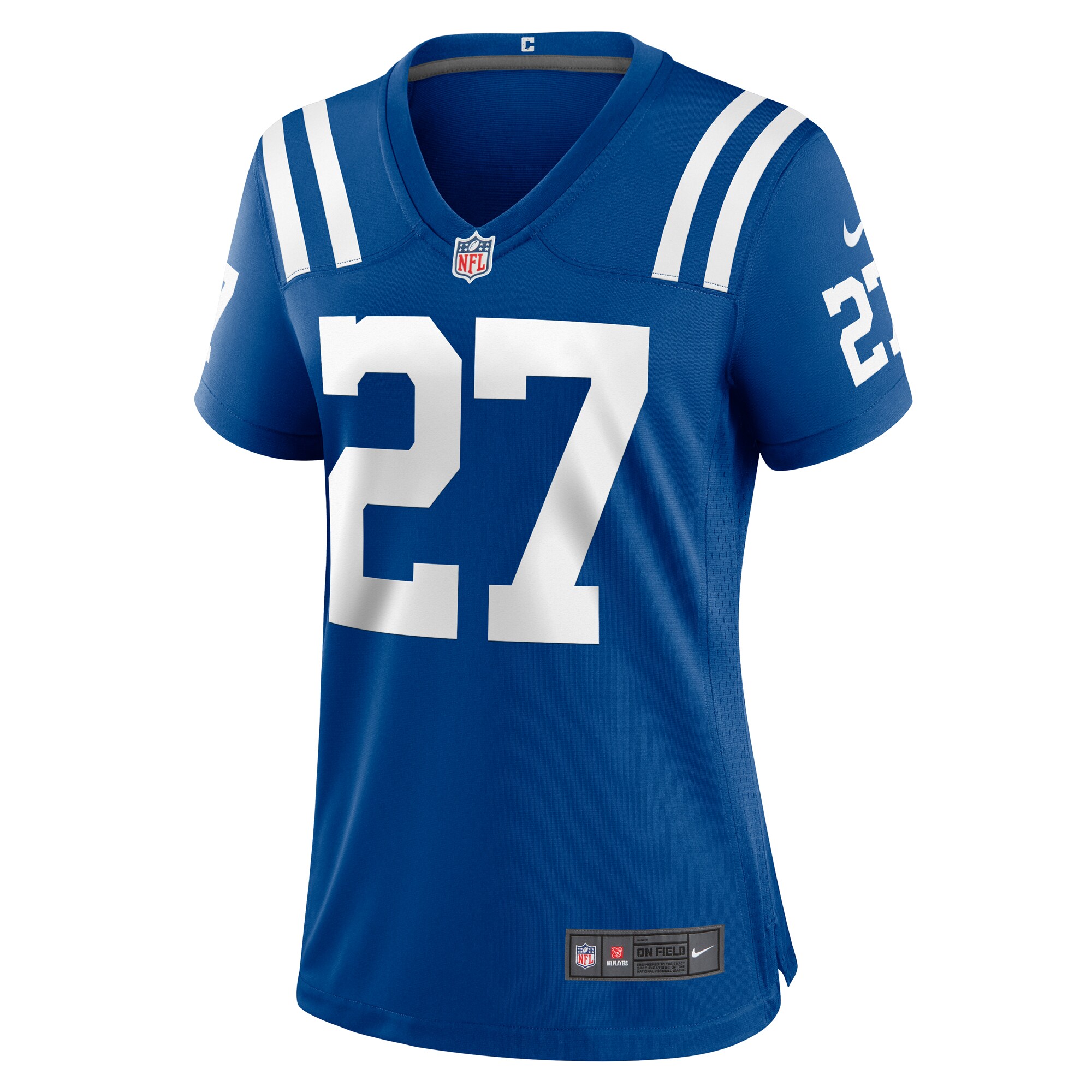 Alternative view of Women's Indianapolis Colts Trey Sermon Royal Team Game Jersey JS2012 nicesnker