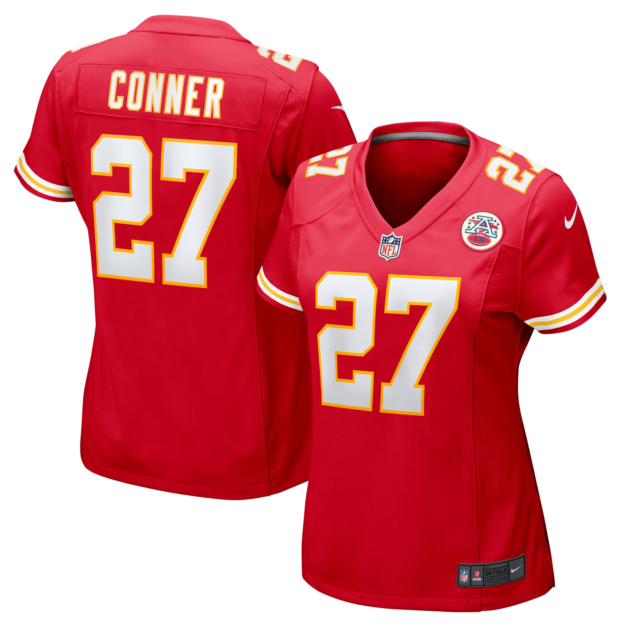 Women's Kansas City Chiefs Chamarri Conner Red Game Jersey JS8517 nicesnker