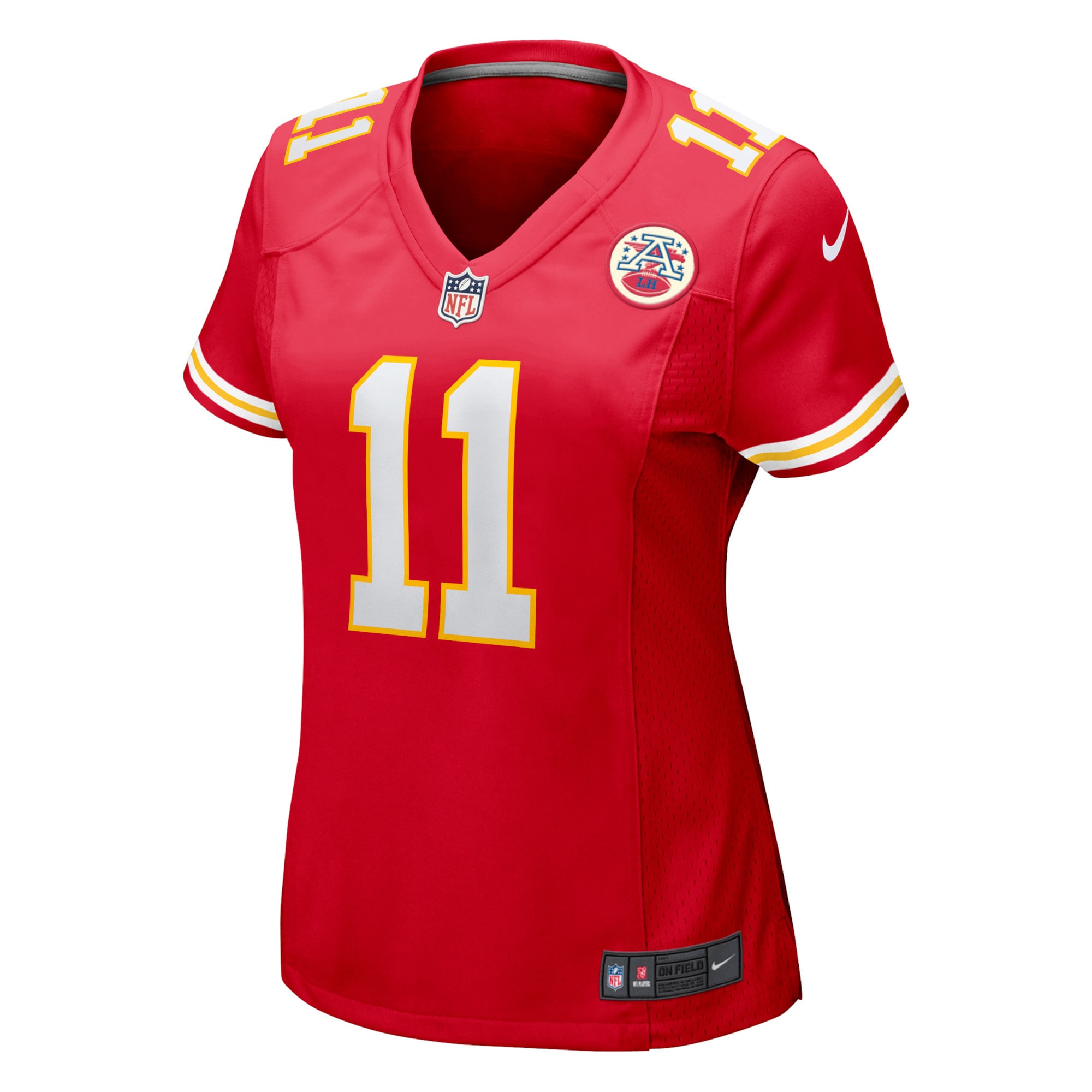 Alternative view of Women's Kansas City Chiefs Marquez Valdes-Scantling Red Game Jersey JS9529 nicesnker