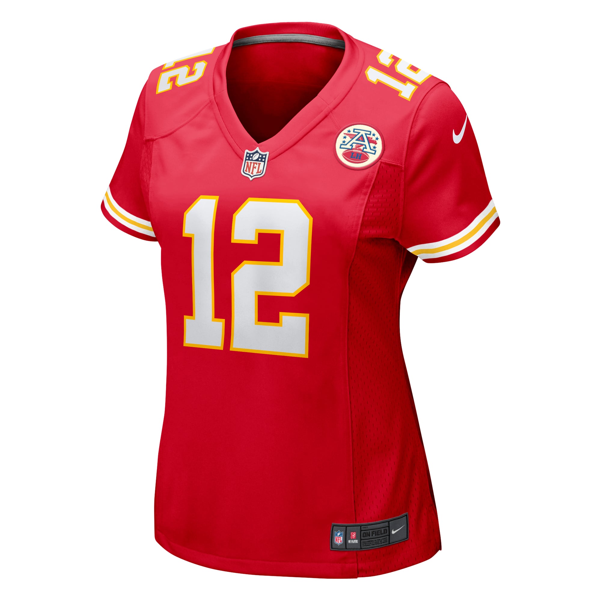 Alternative view of Women's Kansas City Chiefs Montrell Washington Red Team Game Jersey JS4026 nicesnker