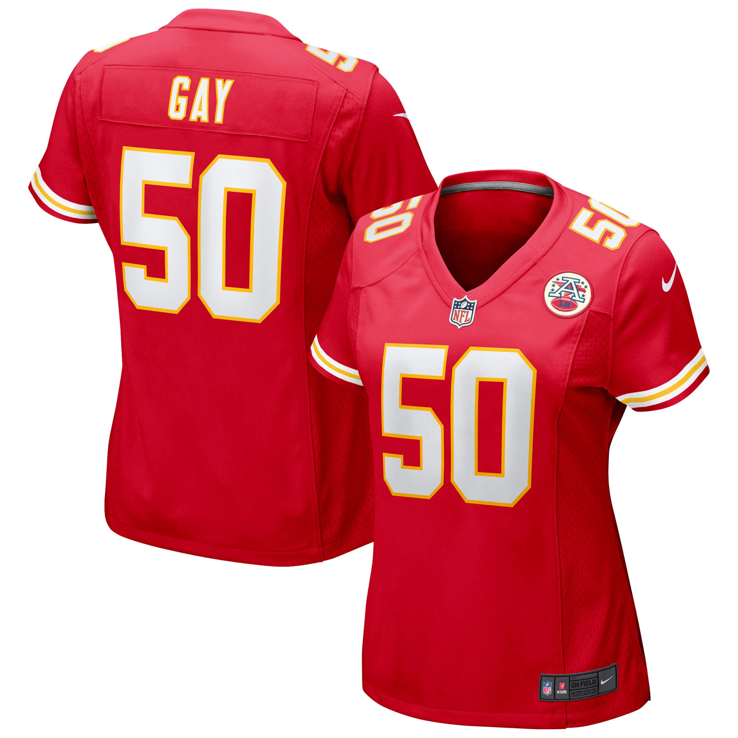 Women's Kansas City Chiefs Willie Gay Red Game Jersey JS7263 nicesnker