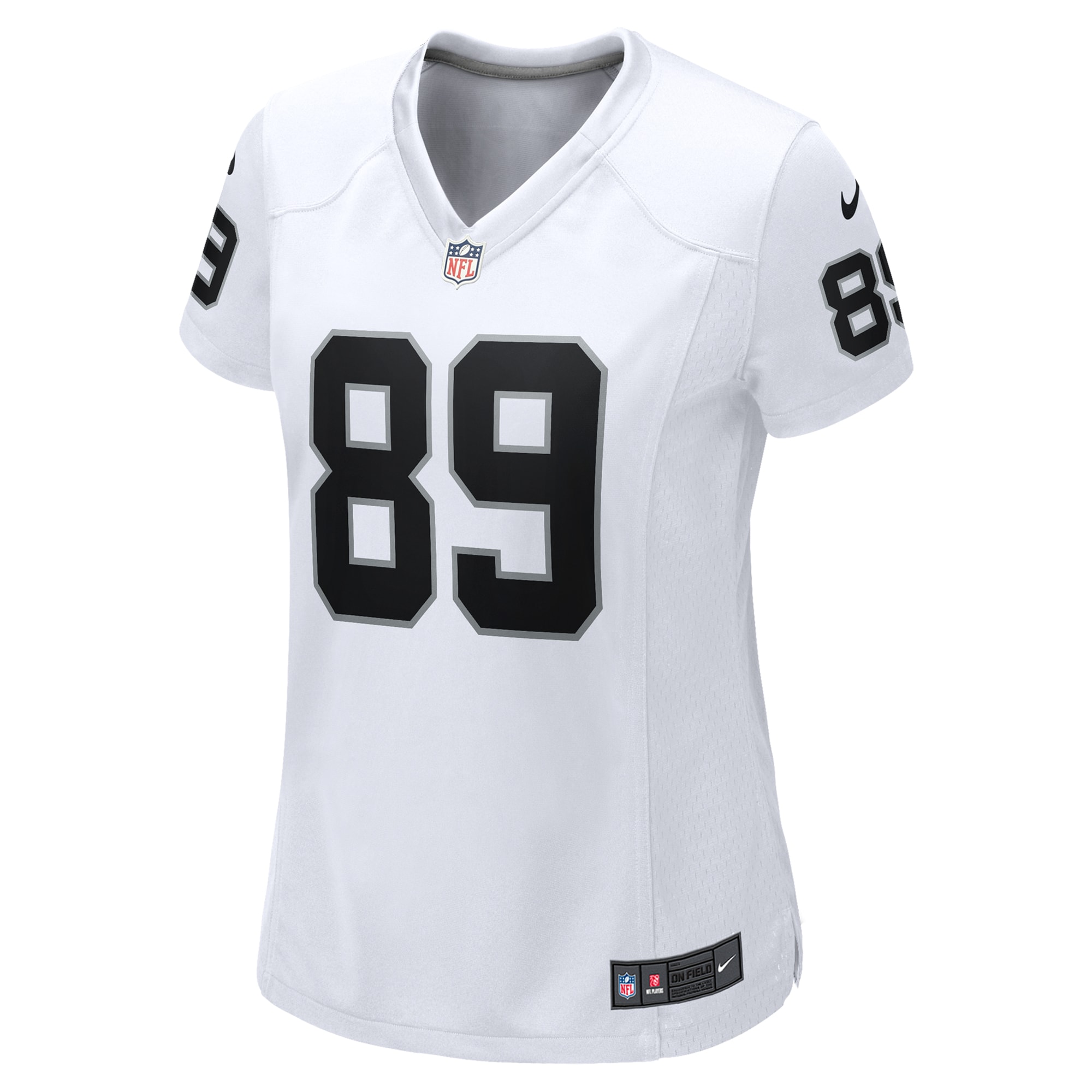 Alternative view of Women's Las Vegas Raiders Brock Bowers White Game Jersey JS8375 nicesnker