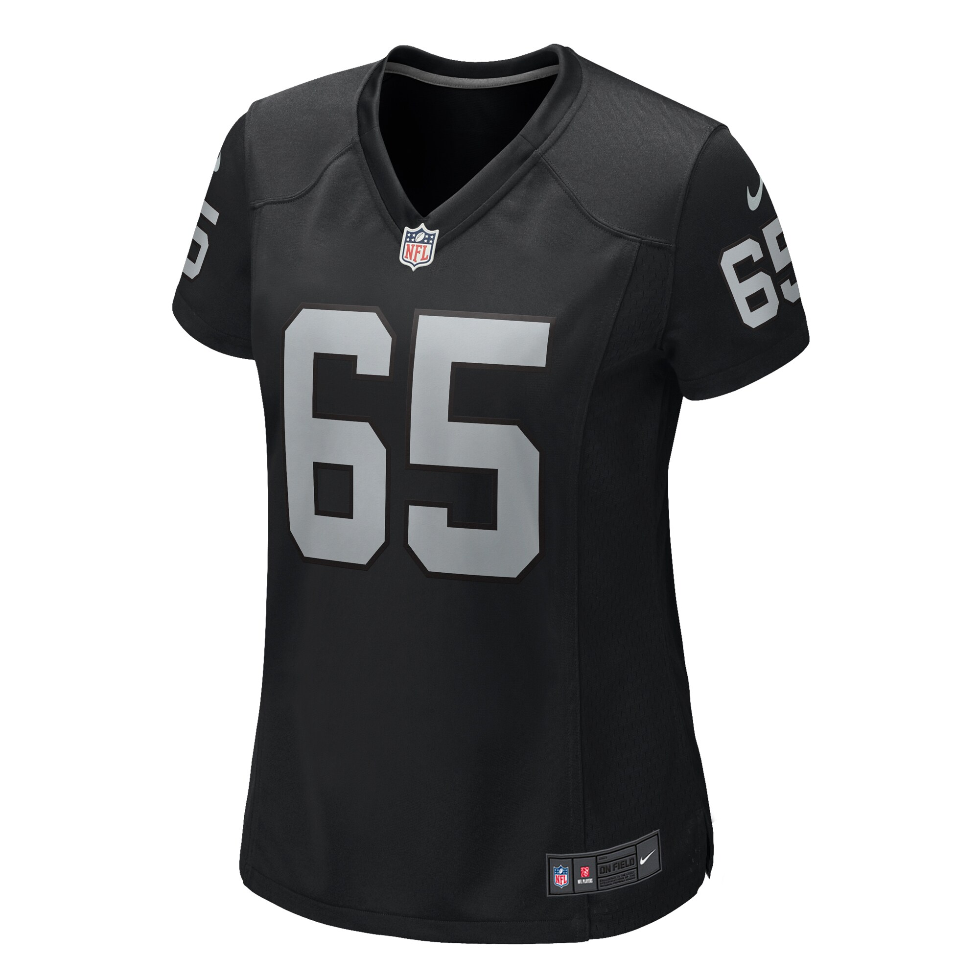 Alternative view of Women's Las Vegas Raiders Cody Whitehair Black Game Jersey JS9097 nicesnker