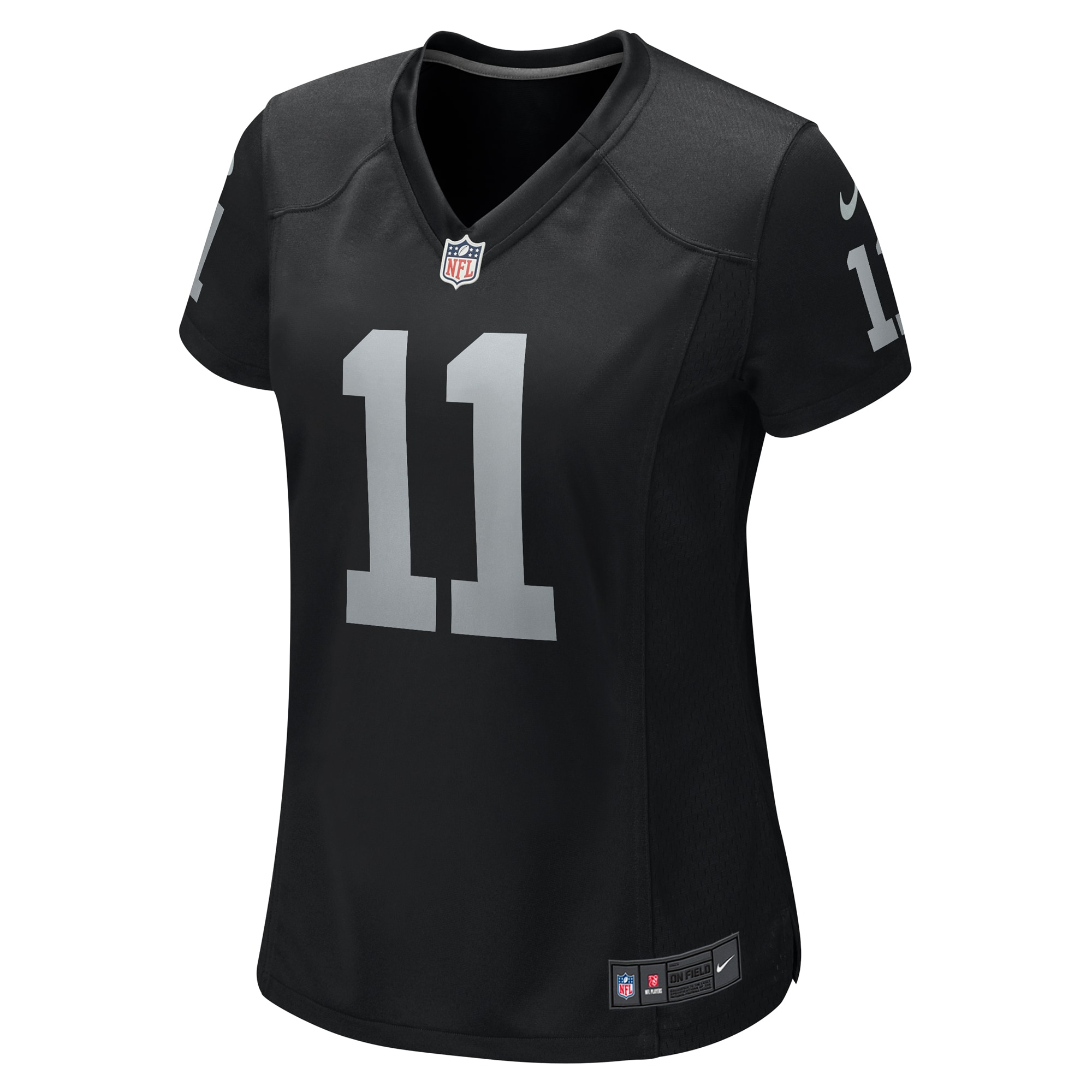 Alternative view of Women's Las Vegas Raiders Tre Tucker Black Team Game Jersey JS3986 nicesnker