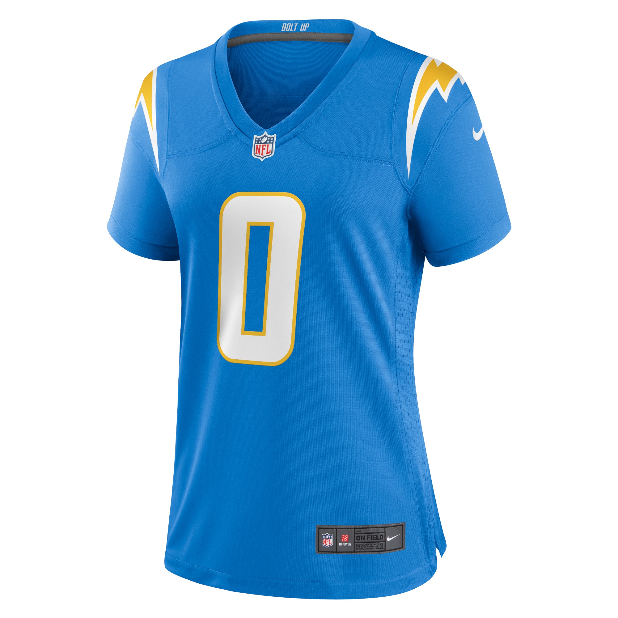Alternative view of Women's Los Angeles Chargers Daiyan Henley Powder Blue Team Game Jersey JS7356 nicesnker