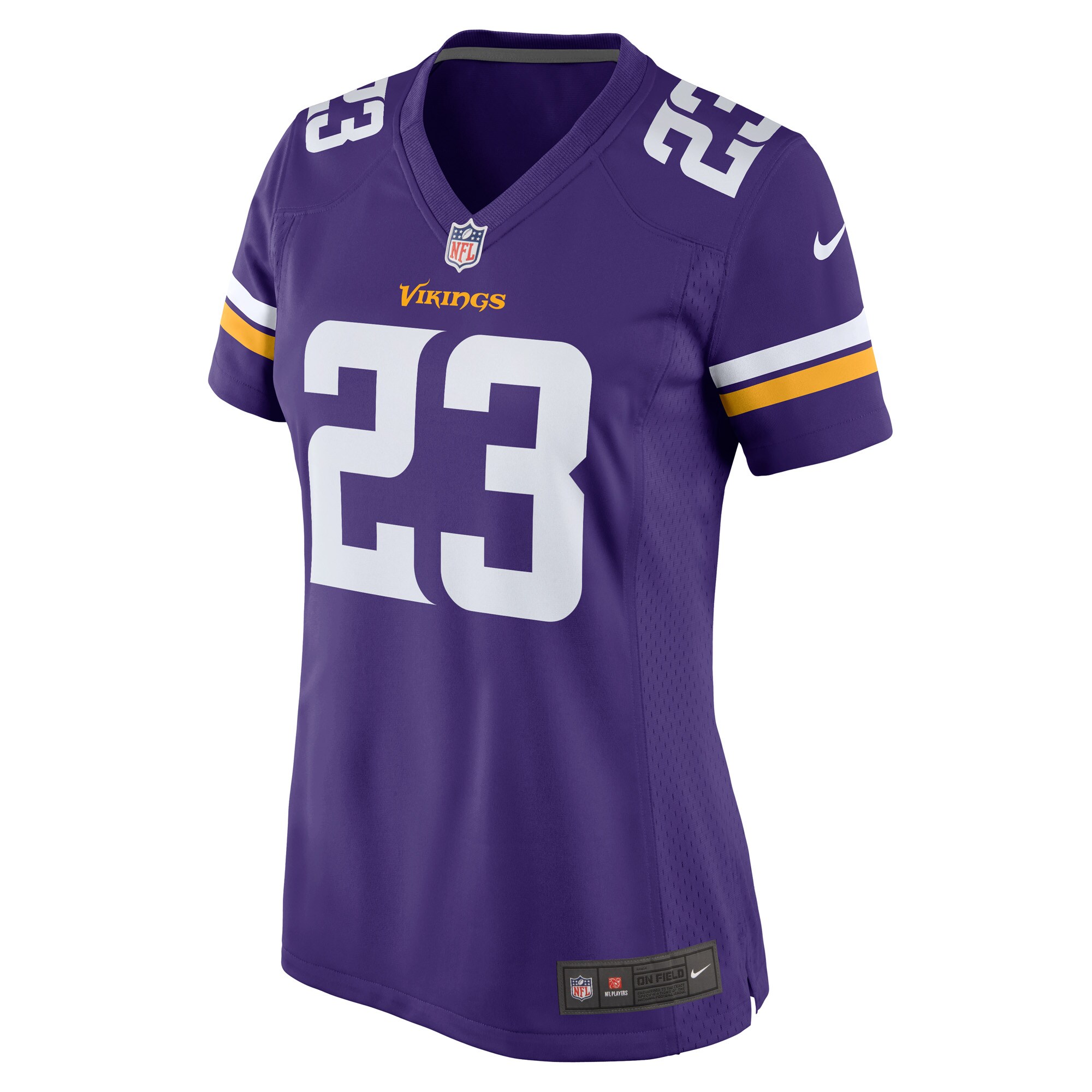 Alternative view of Women's Minnesota Vikings Andrew Booth Jr. Purple Player Game Jersey JS1141 nicesnker