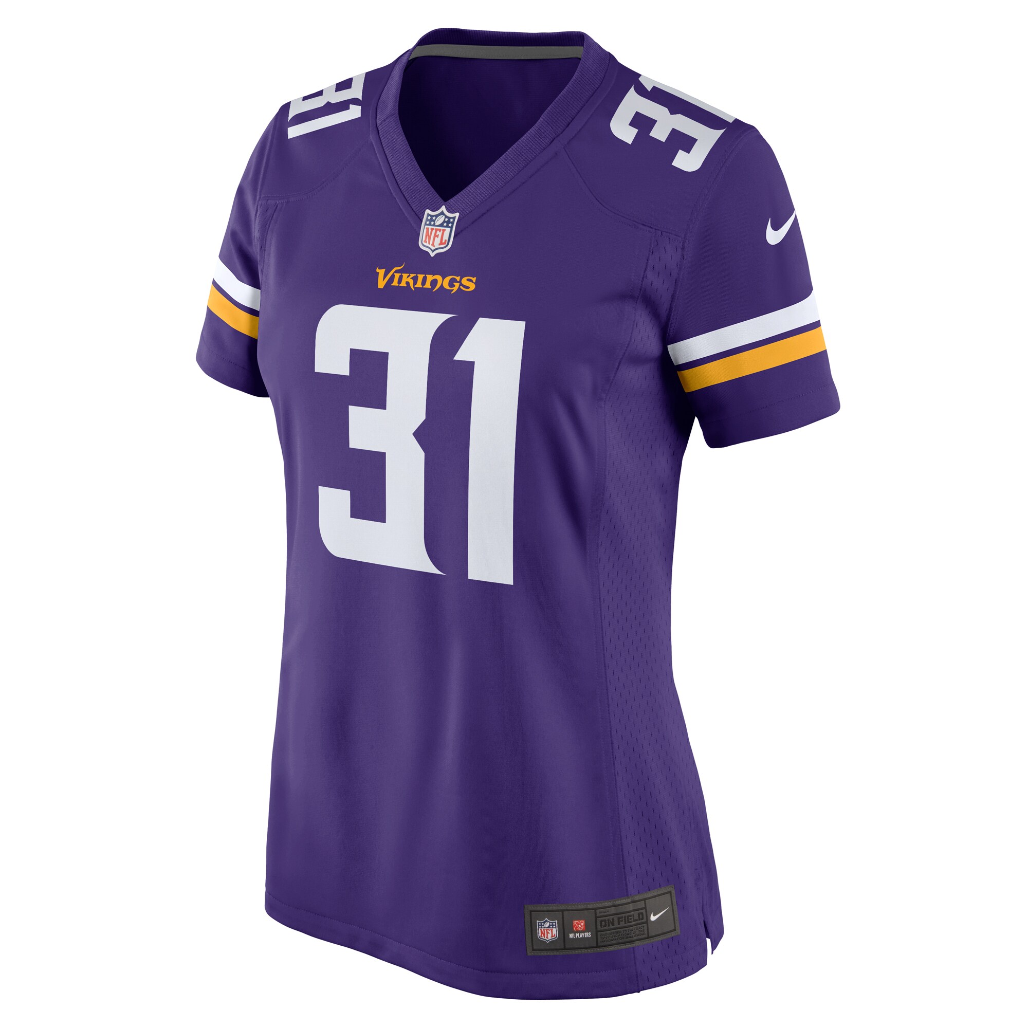 Alternative view of Women's Minnesota Vikings Cam Akers Purple Game Jersey JS2491 nicesnker