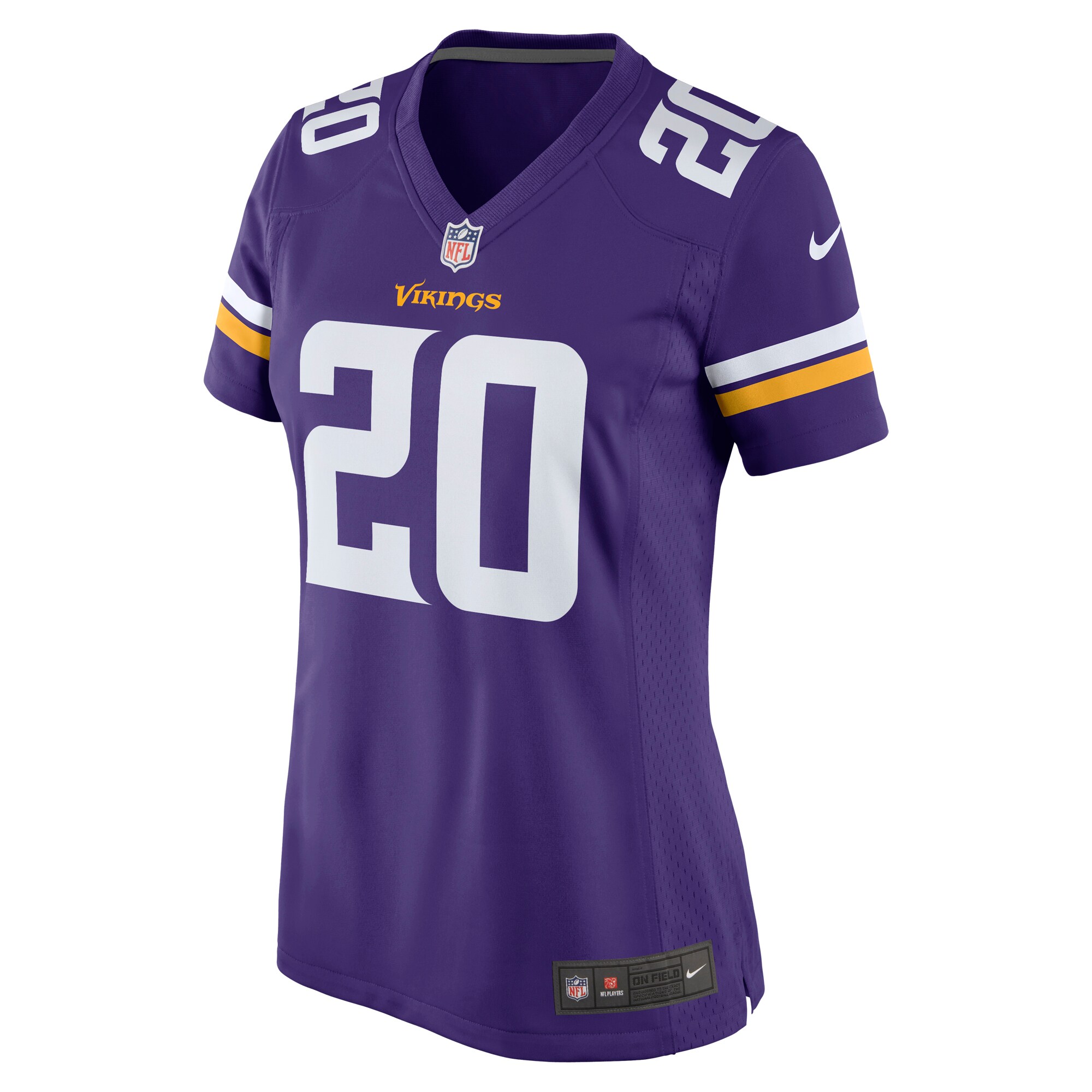 Alternative view of Women's Minnesota Vikings Jay Ward Purple Game Jersey JS6268 nicesnker