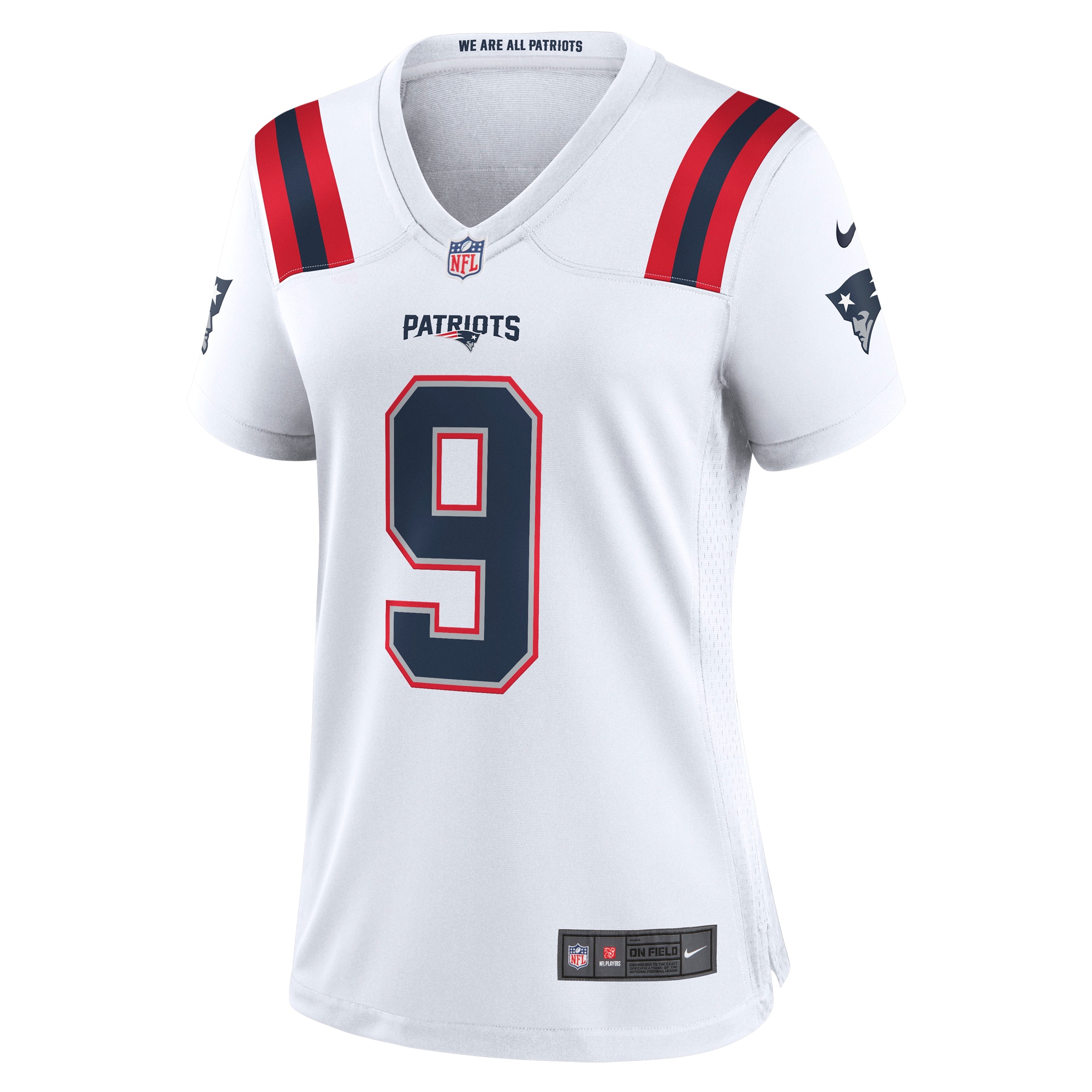 Alternative view of Women's New England Patriots Matthew Judon White Game Jersey JS5899 nicesnker