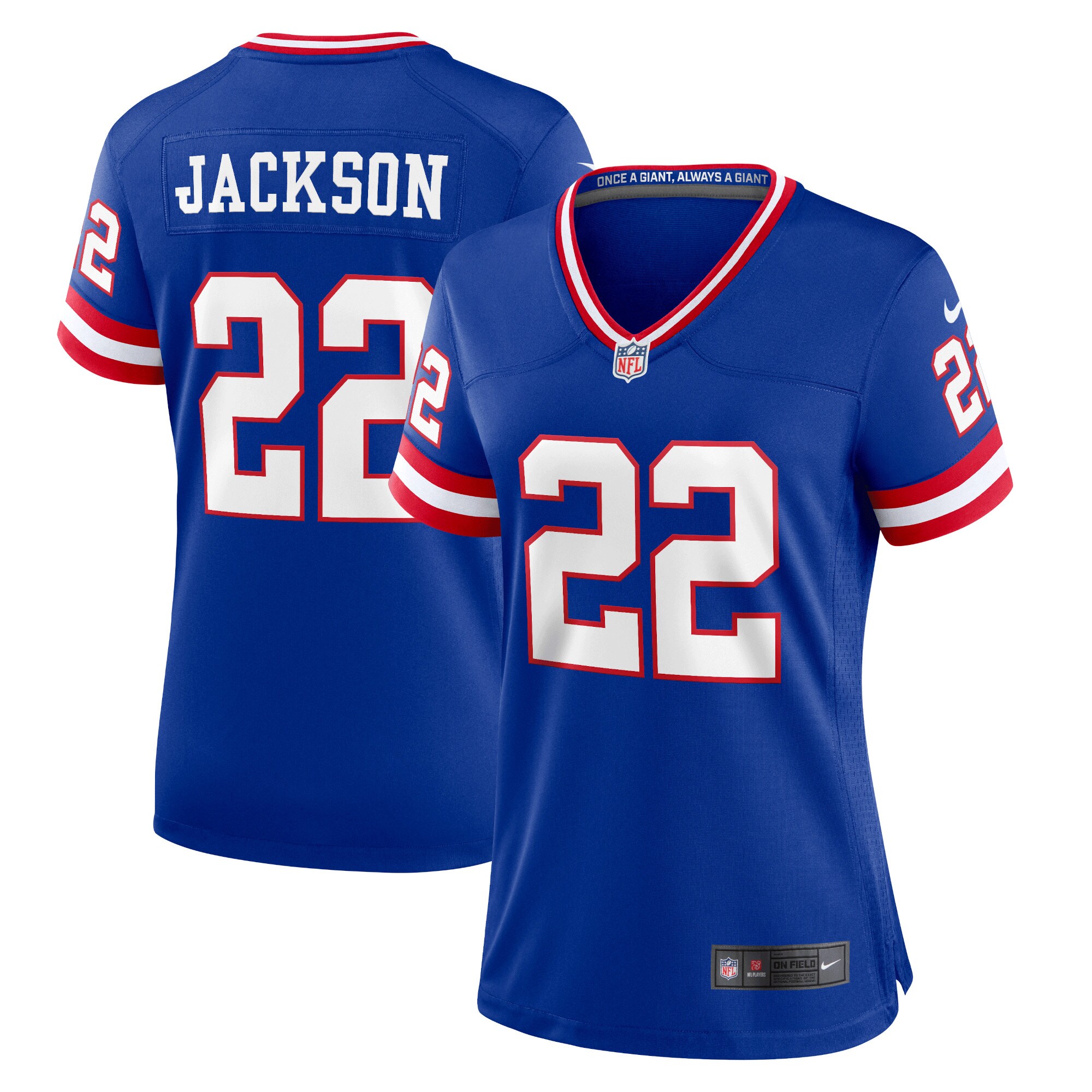 Women's New York Giants Adoree' Jackson Royal Classic Player Game Jersey JS7135 nicesnker