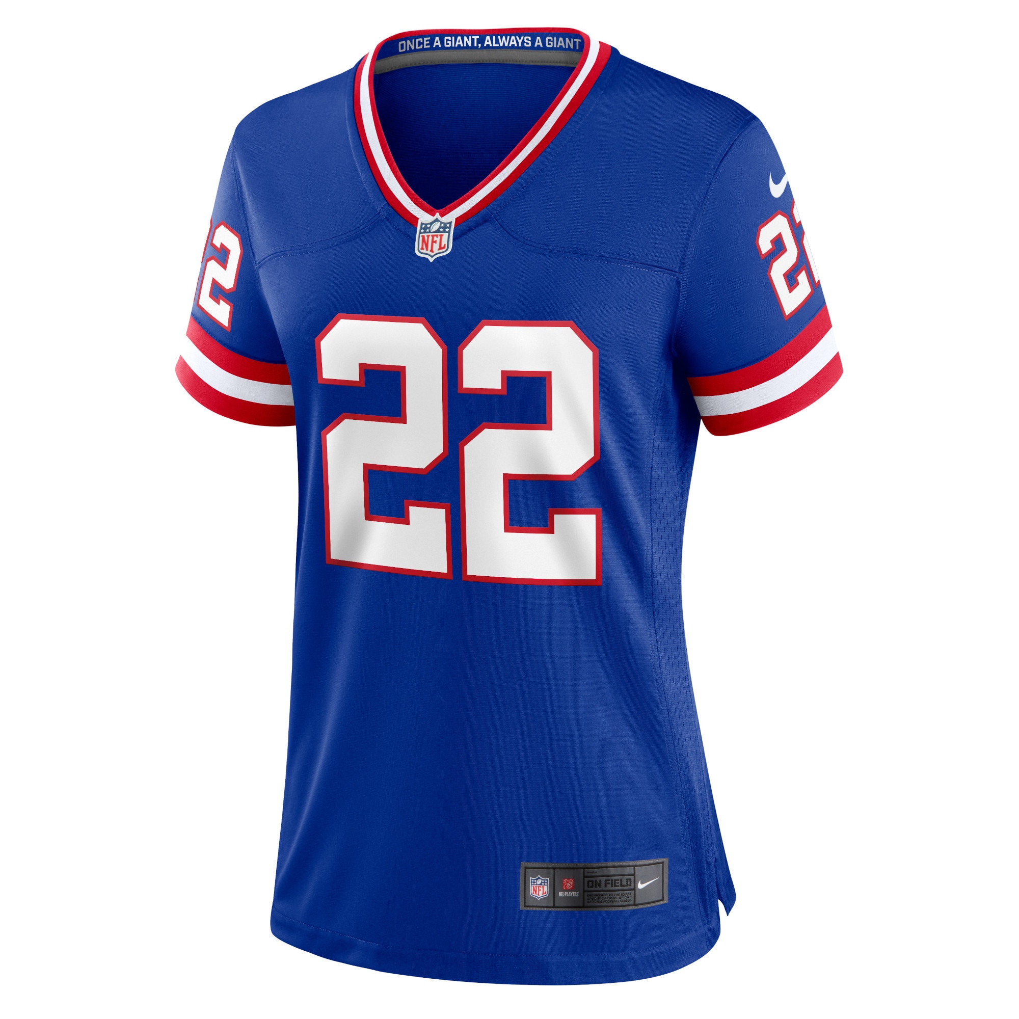 Alternative view of Women's New York Giants Adoree' Jackson Royal Classic Player Game Jersey JS7135 nicesnker