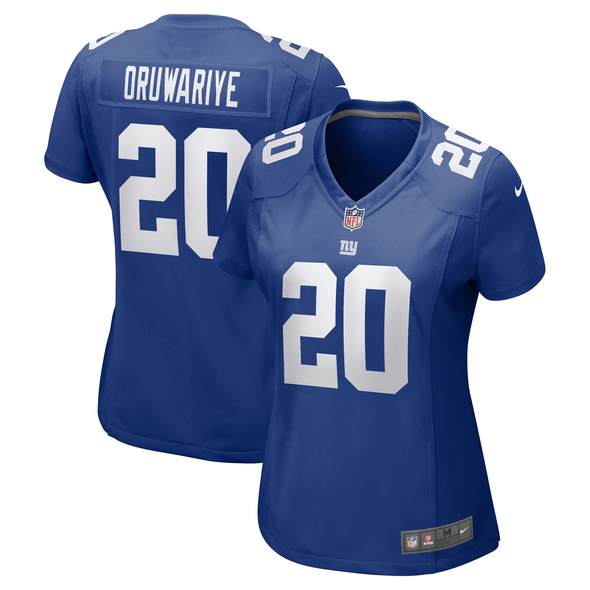 Women's New York Giants Amani Oruwariye Royal Game Jersey JS9494 nicesnker