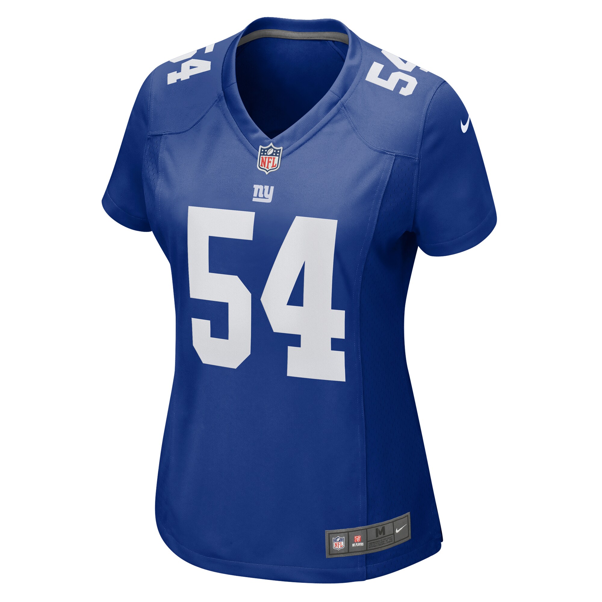 Alternative view of Women's New York Giants Dyontae Johnson Royal Game Jersey JS9245 nicesnker