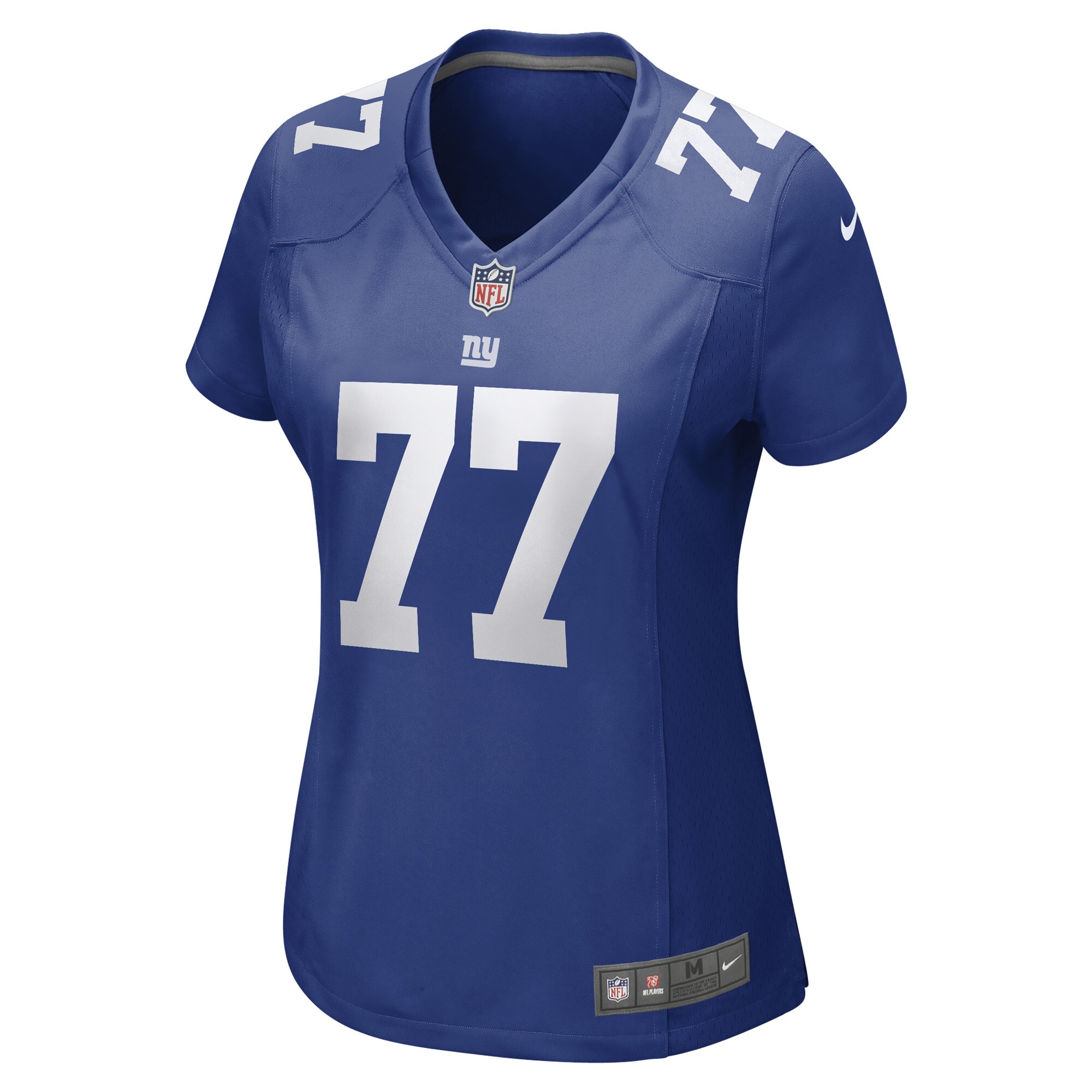 Alternative view of Women's New York Giants Jack Anderson Royal Game Player Jersey JS9416 nicesnker
