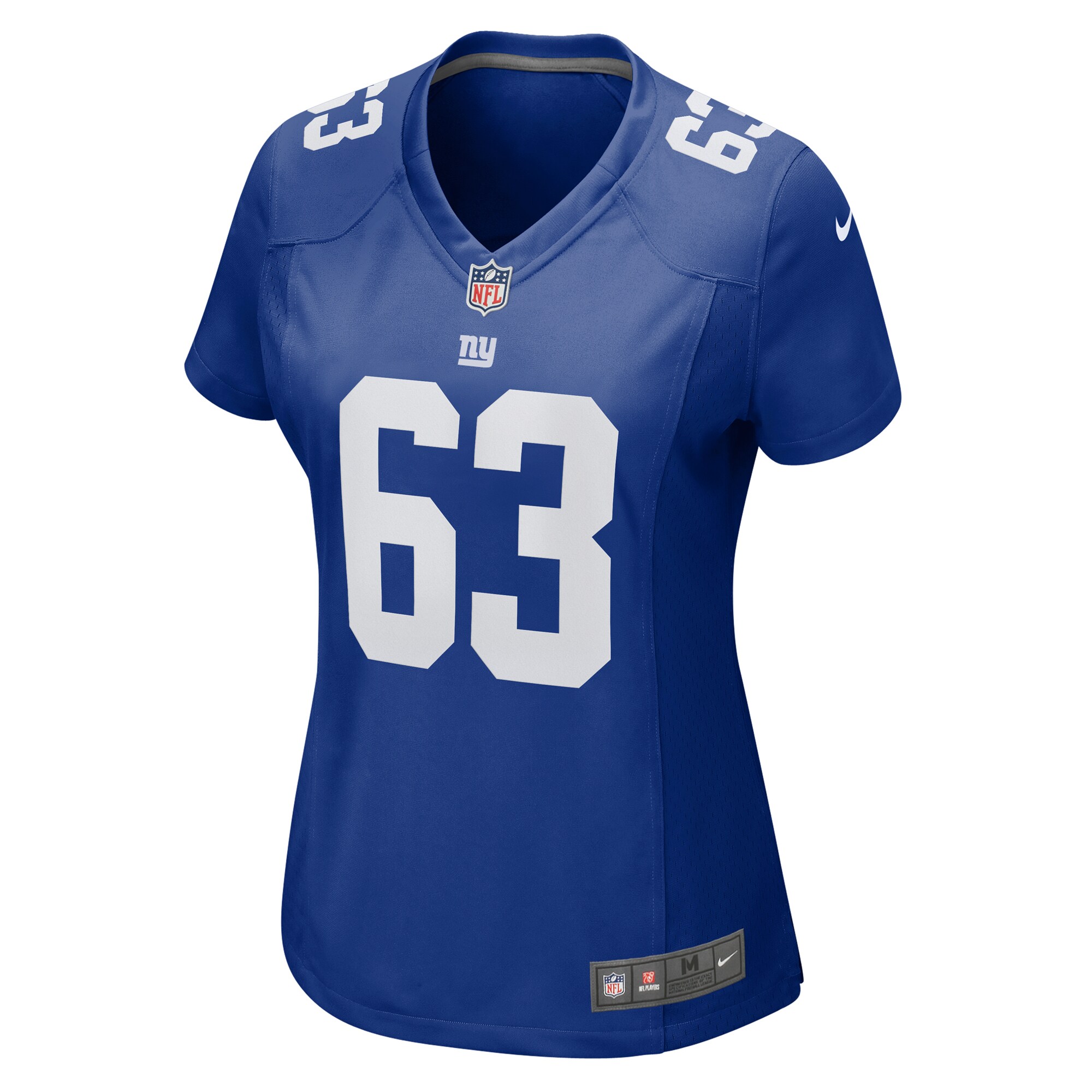 Alternative view of Women's New York Giants Jake Kubas Royal Game Jersey JS7863 nicesnker