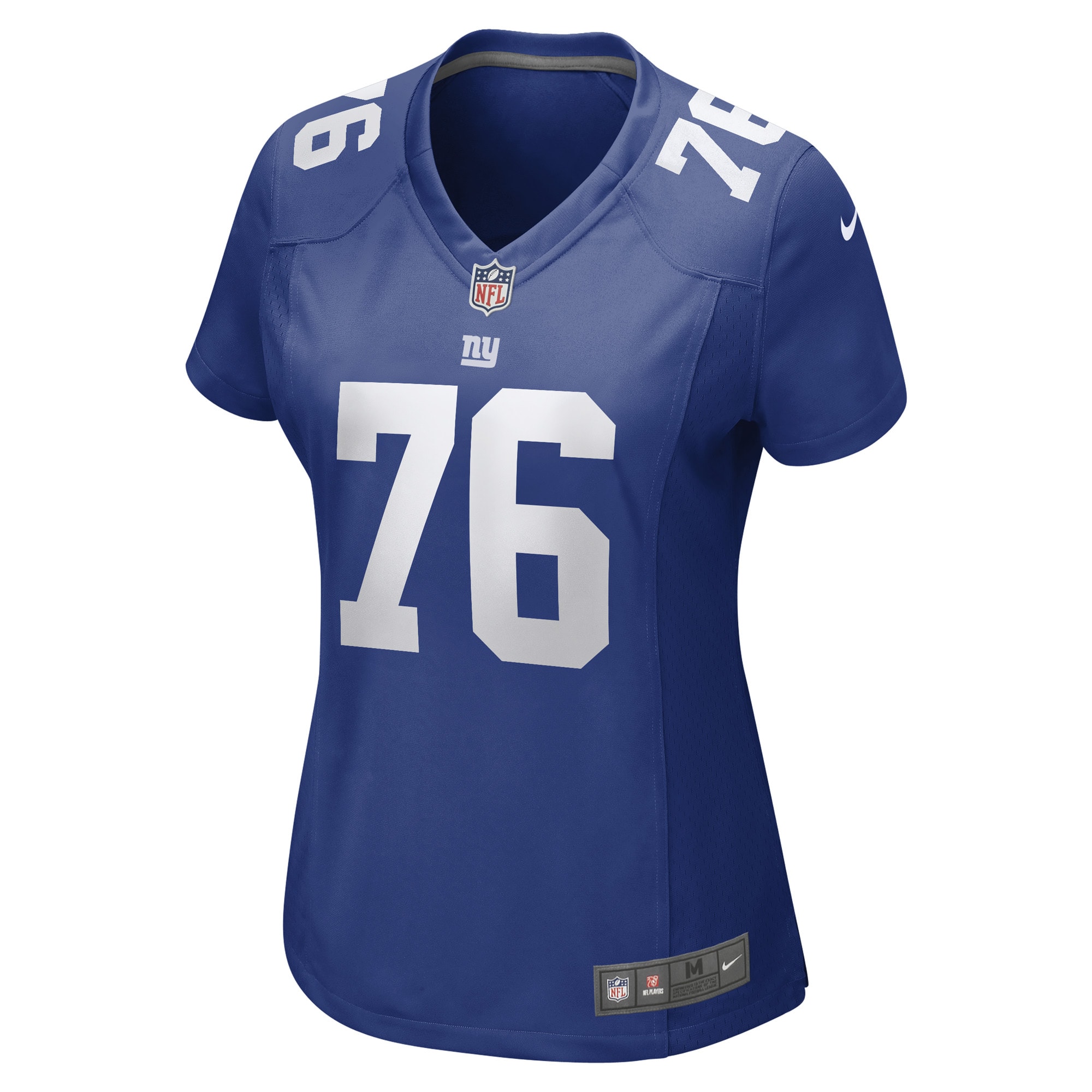 Alternative view of Women's New York Giants Jon Feliciano Royal Game Player Jersey JS2500 nicesnker