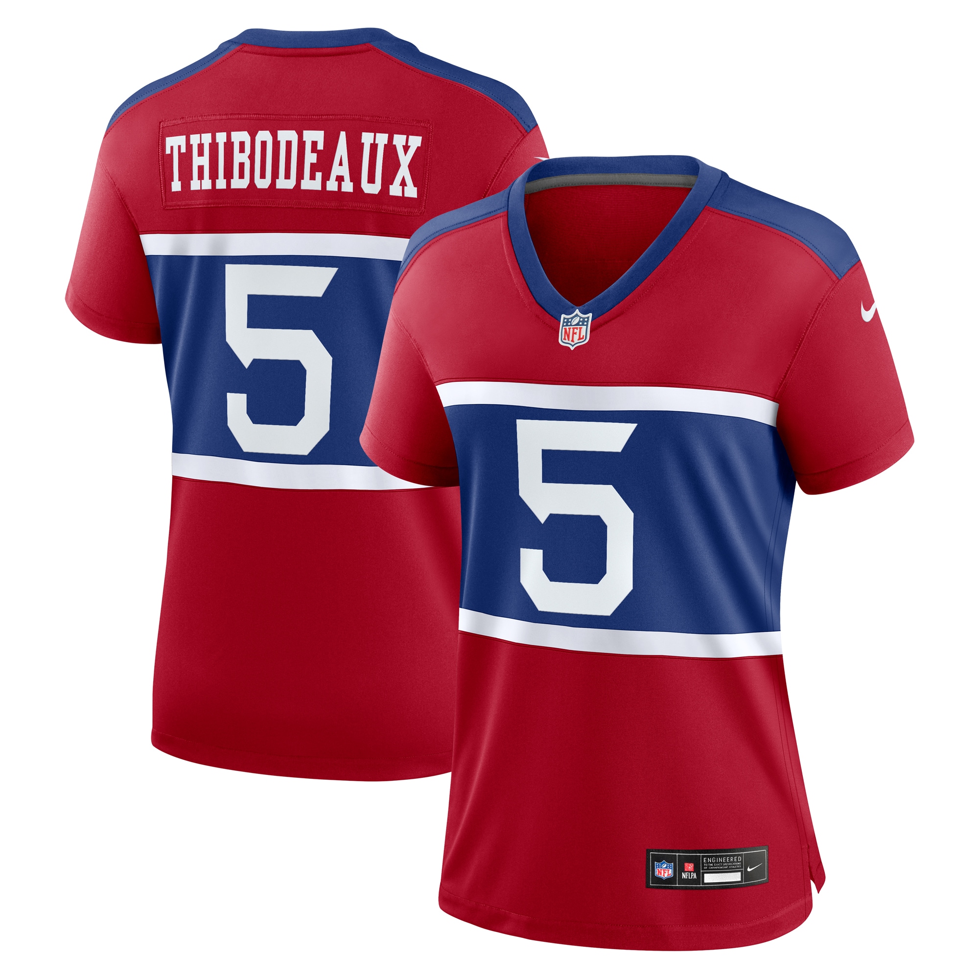 Women's New York Giants Kayvon Thibodeaux Century Red Alternate Player Game Jersey JS4794 nicesnker