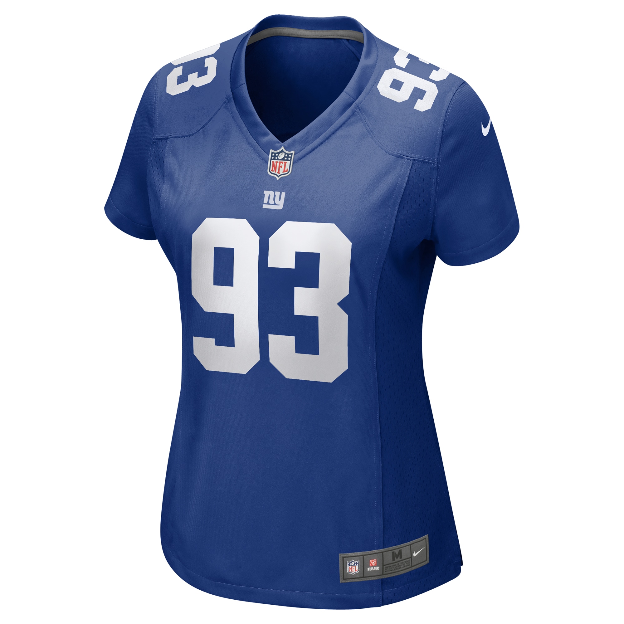 Alternative view of Women's New York Giants Rakeem Nunez-Roches Royal Game Player Jersey JS9590 nicesnker