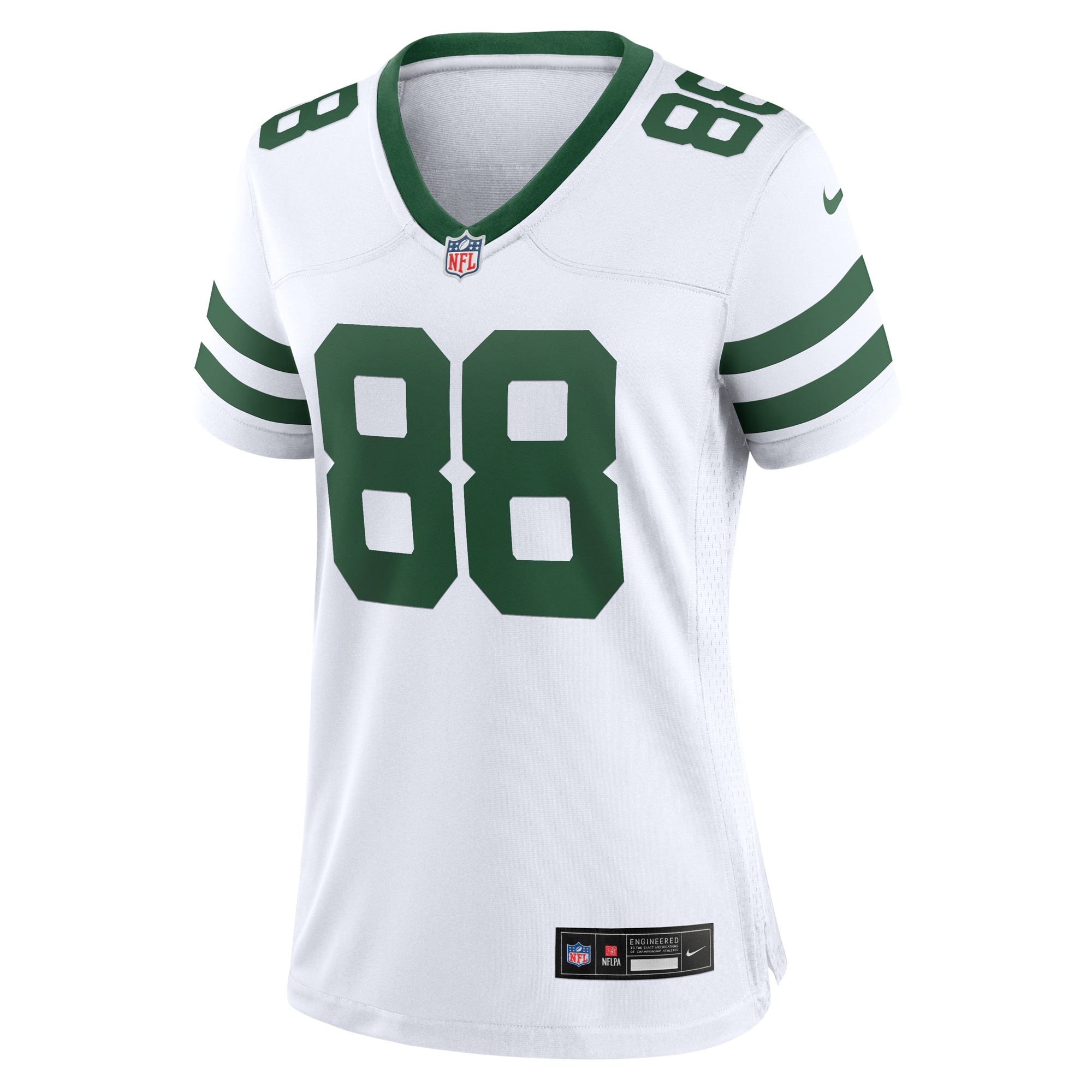 Alternative view of Women's New York Jets Al Toon White Legacy Retired Player Game Jersey JS6841 nicesnker