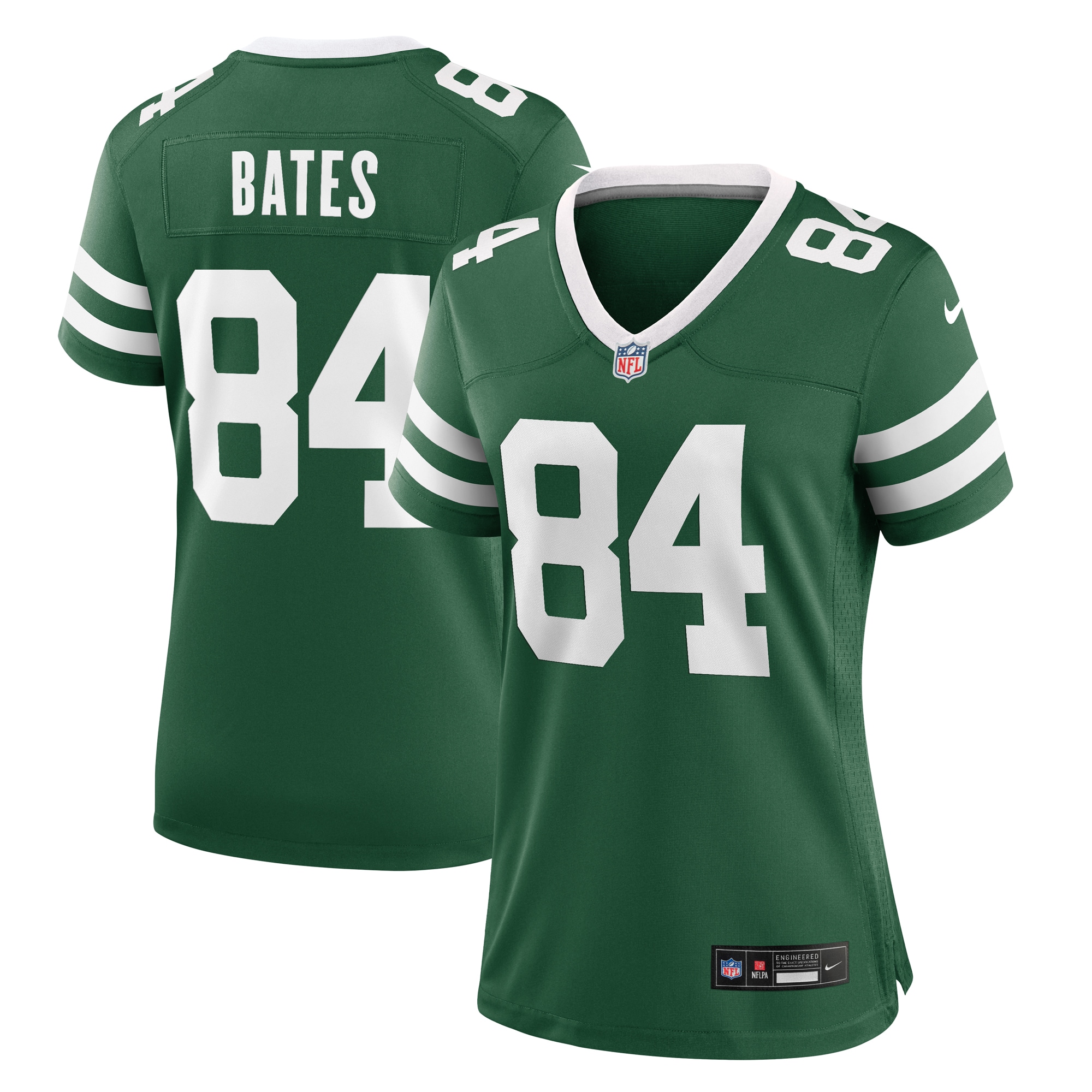 Women's New York Jets Brenden Bates Legacy Green Team Game Jersey JS6347 nicesnker