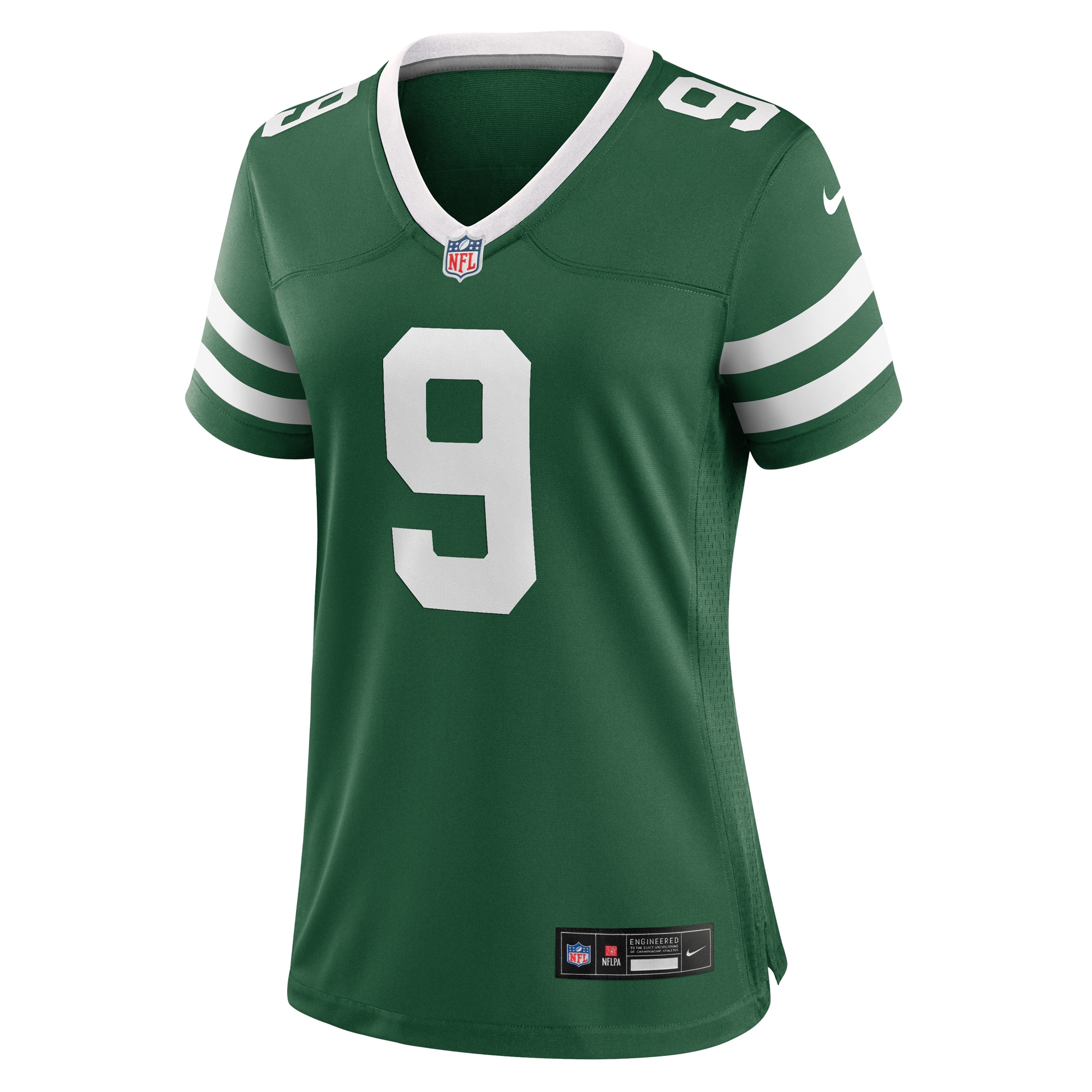 Alternative view of Women's New York Jets Greg Zuerlein Legacy Green Team Game Jersey JS3596 nicesnker