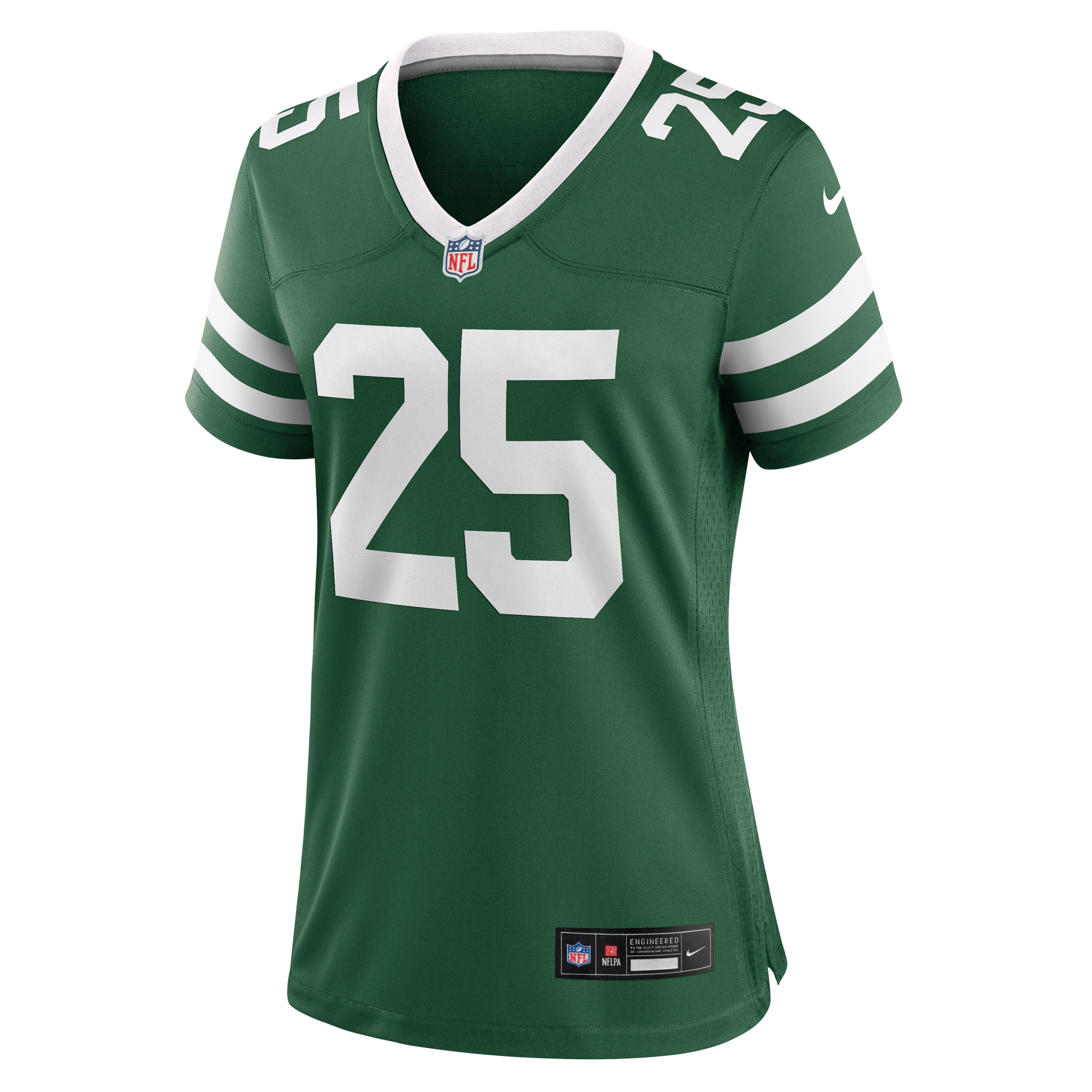 Alternative view of Women's New York Jets Israel Abanikanda Legacy Green Team Game Jersey JS7868 nicesnker