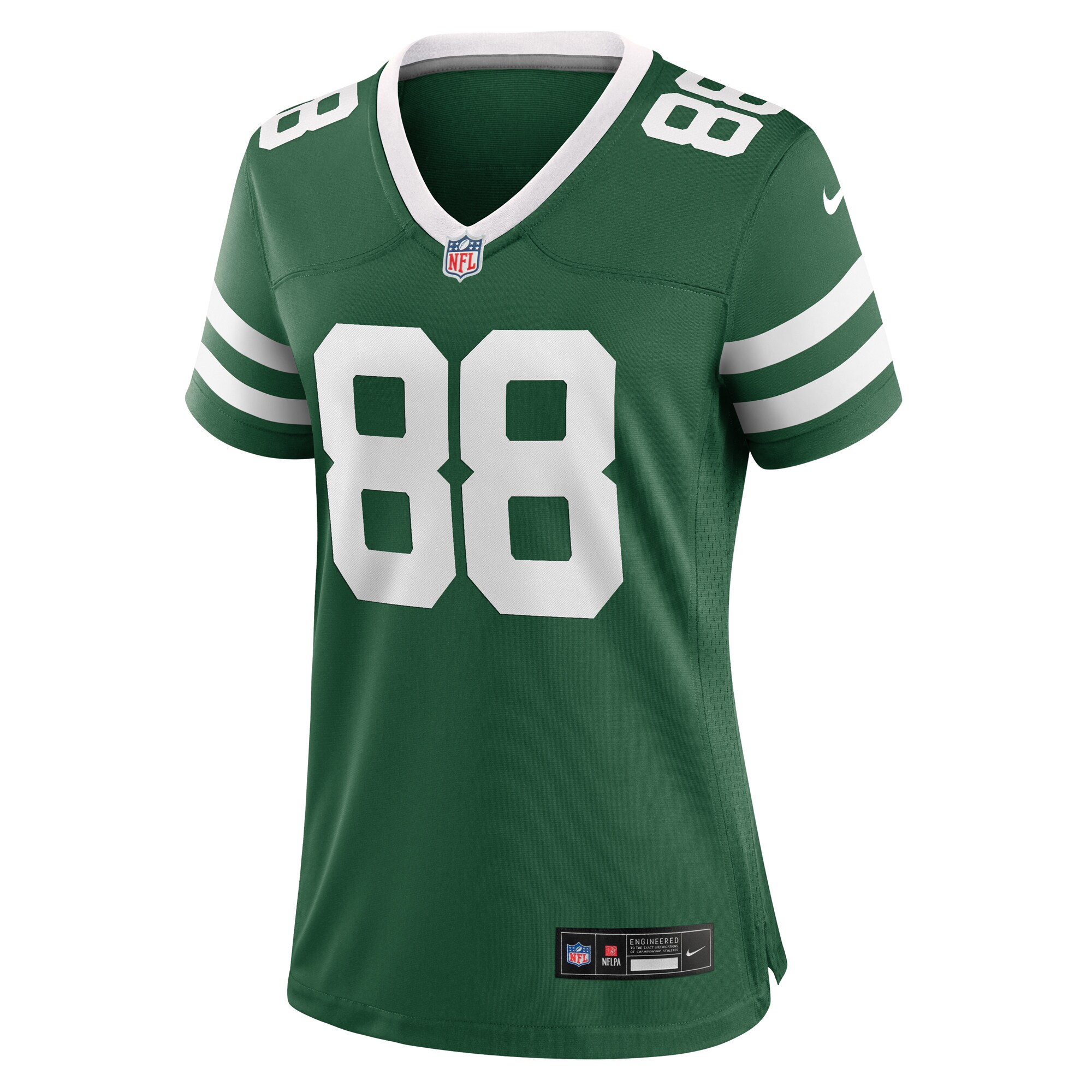 Alternative view of Women's New York Jets Kenny Yeboah Legacy Green Team Game Jersey JS3610 nicesnker
