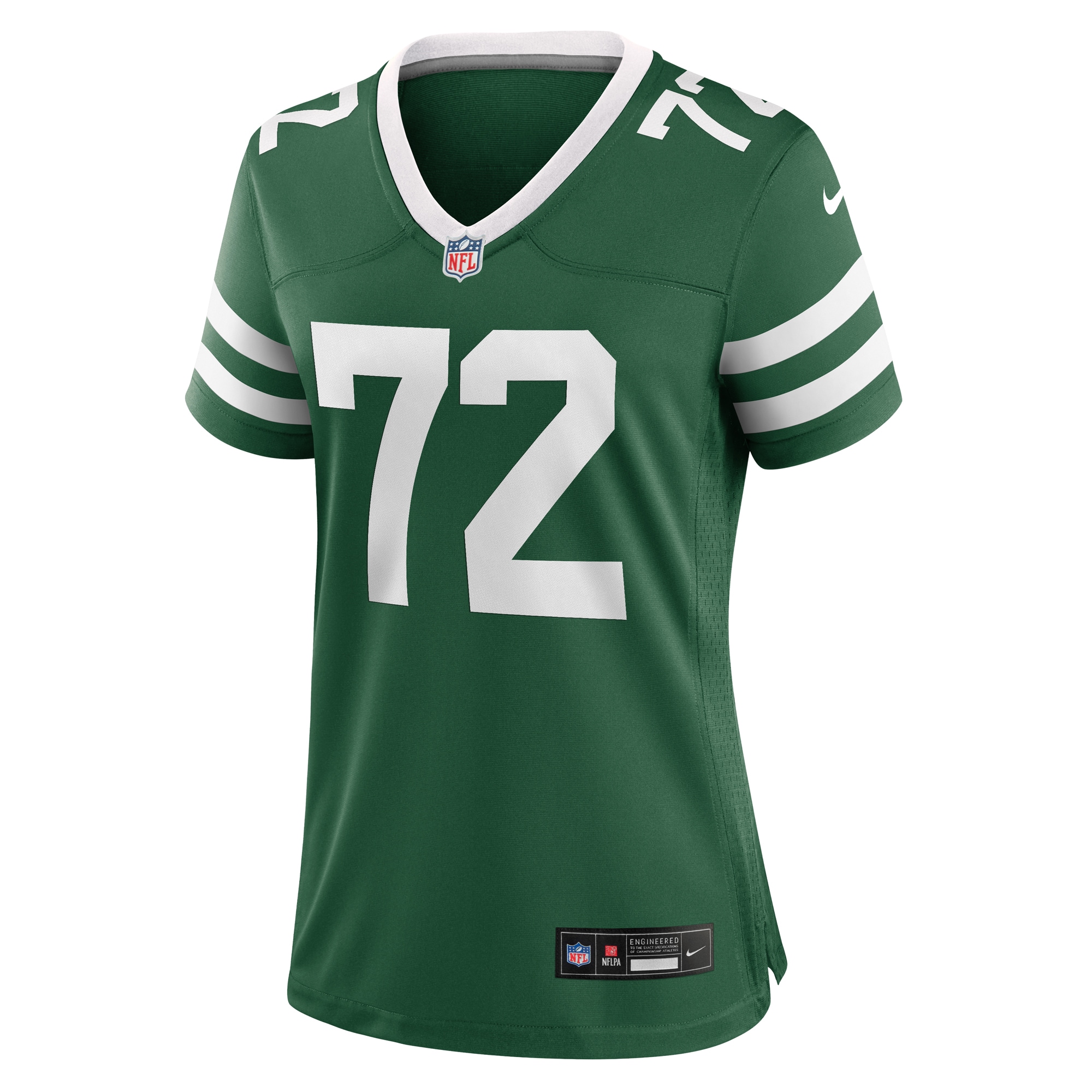 Alternative view of Women's New York Jets Micheal Clemons Legacy Green Team Game Jersey JS3860 nicesnker