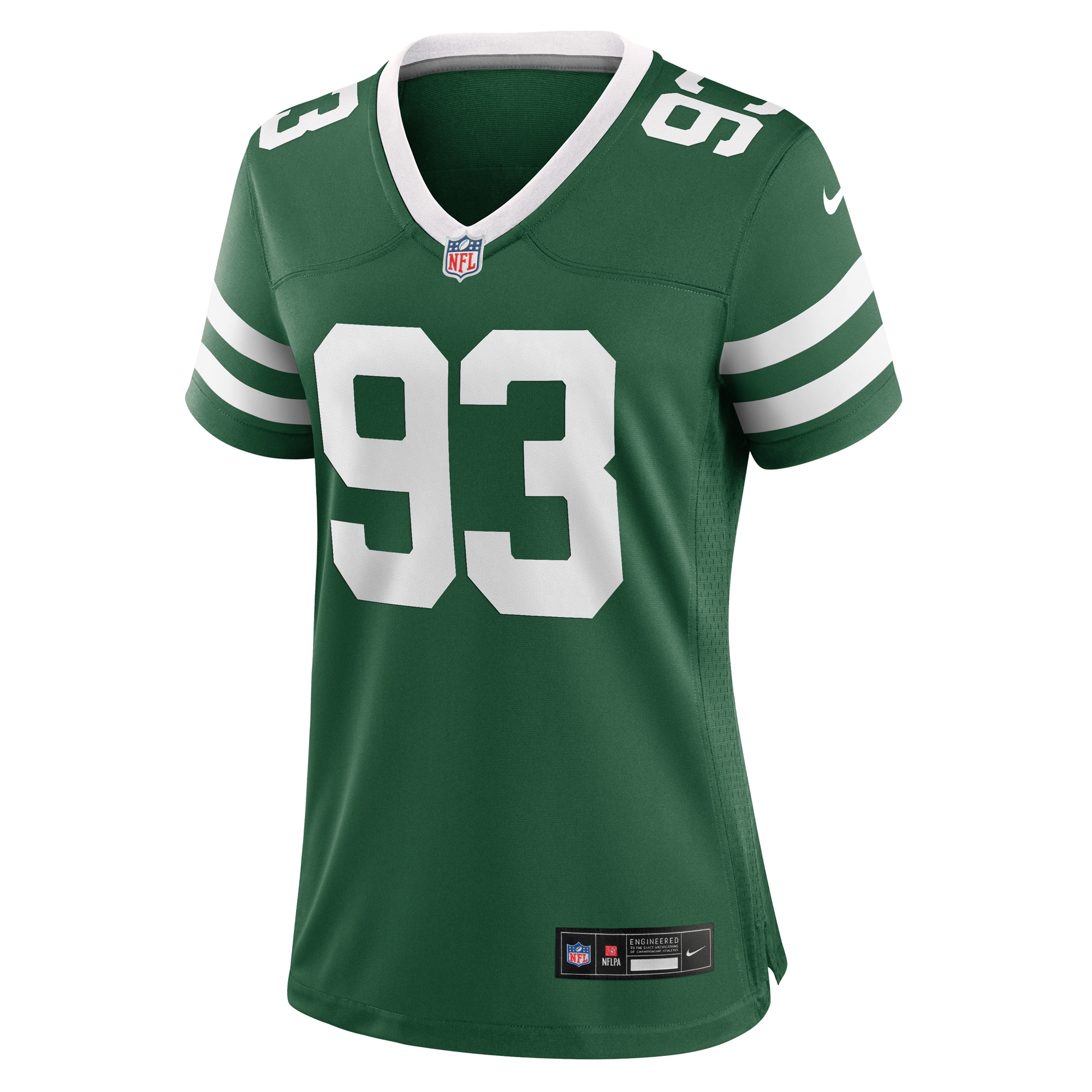 Alternative view of Women's New York Jets Takk McKinley Legacy Green Team Game Jersey JS6607 nicesnker