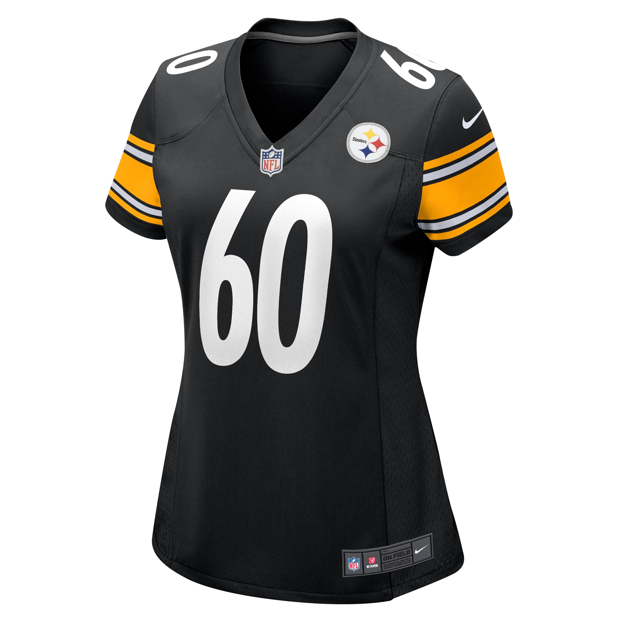 Alternative view of Women's Pittsburgh Steelers Dylan Cook Black Game Jersey JS3579 nicesnker