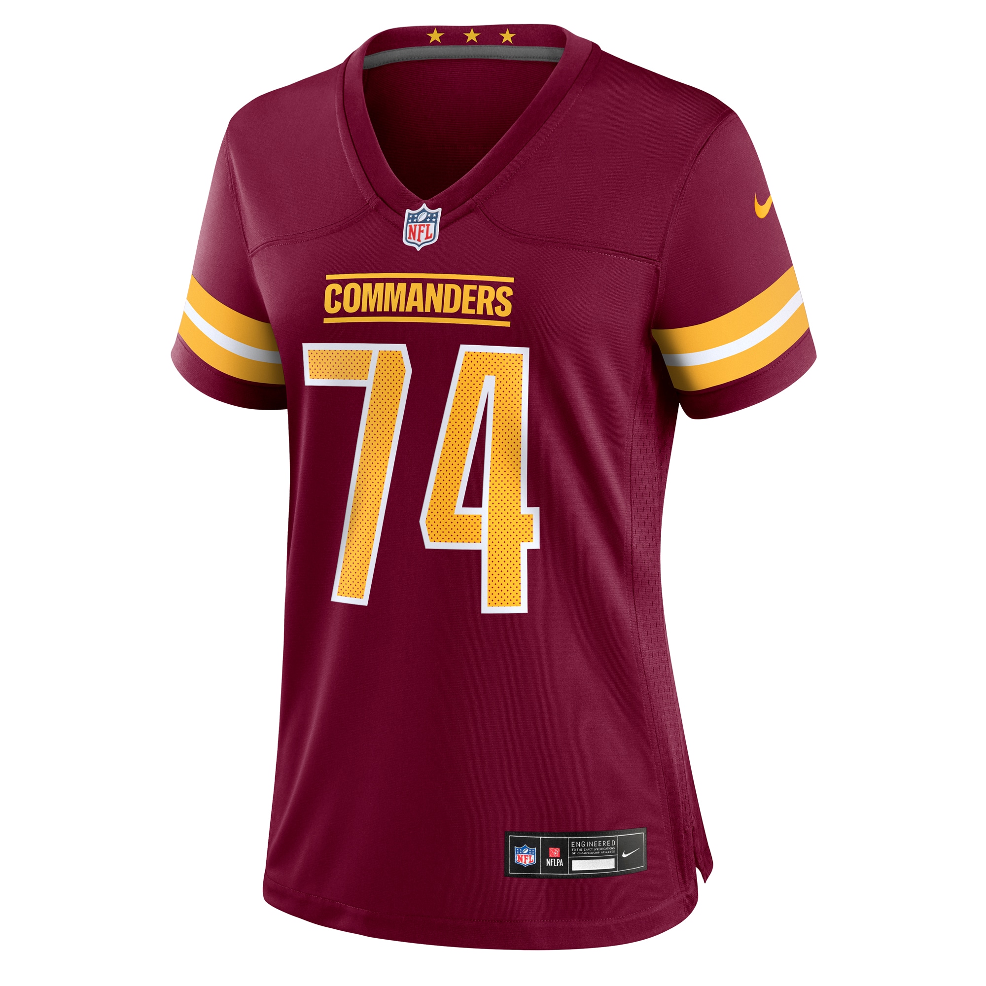 Alternative view of Women's Washington Commanders Brandon Coleman Burgundy Game Jersey JS8415 nicesnker