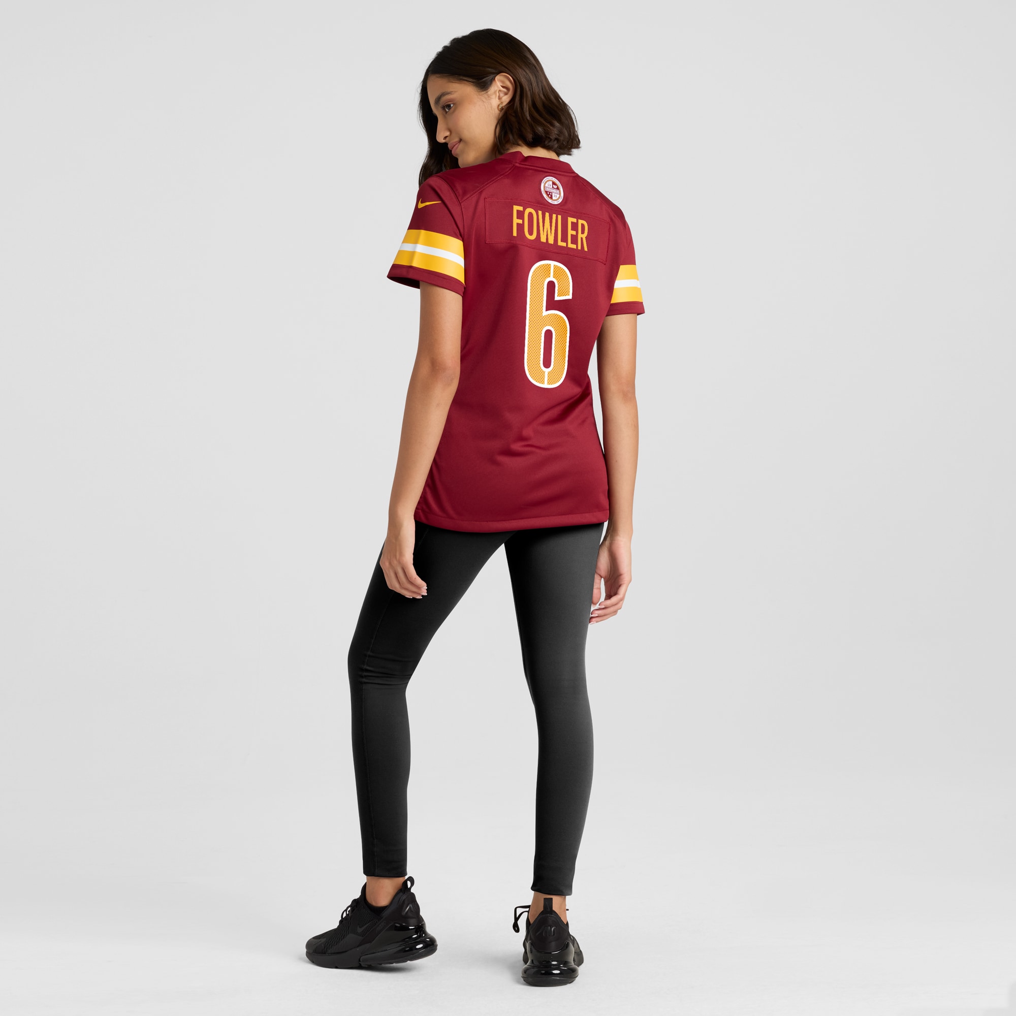 Women's Washington Commanders Dante Fowler Jr. Burgundy Game Jersey JS3265 nicesnker - Image 5