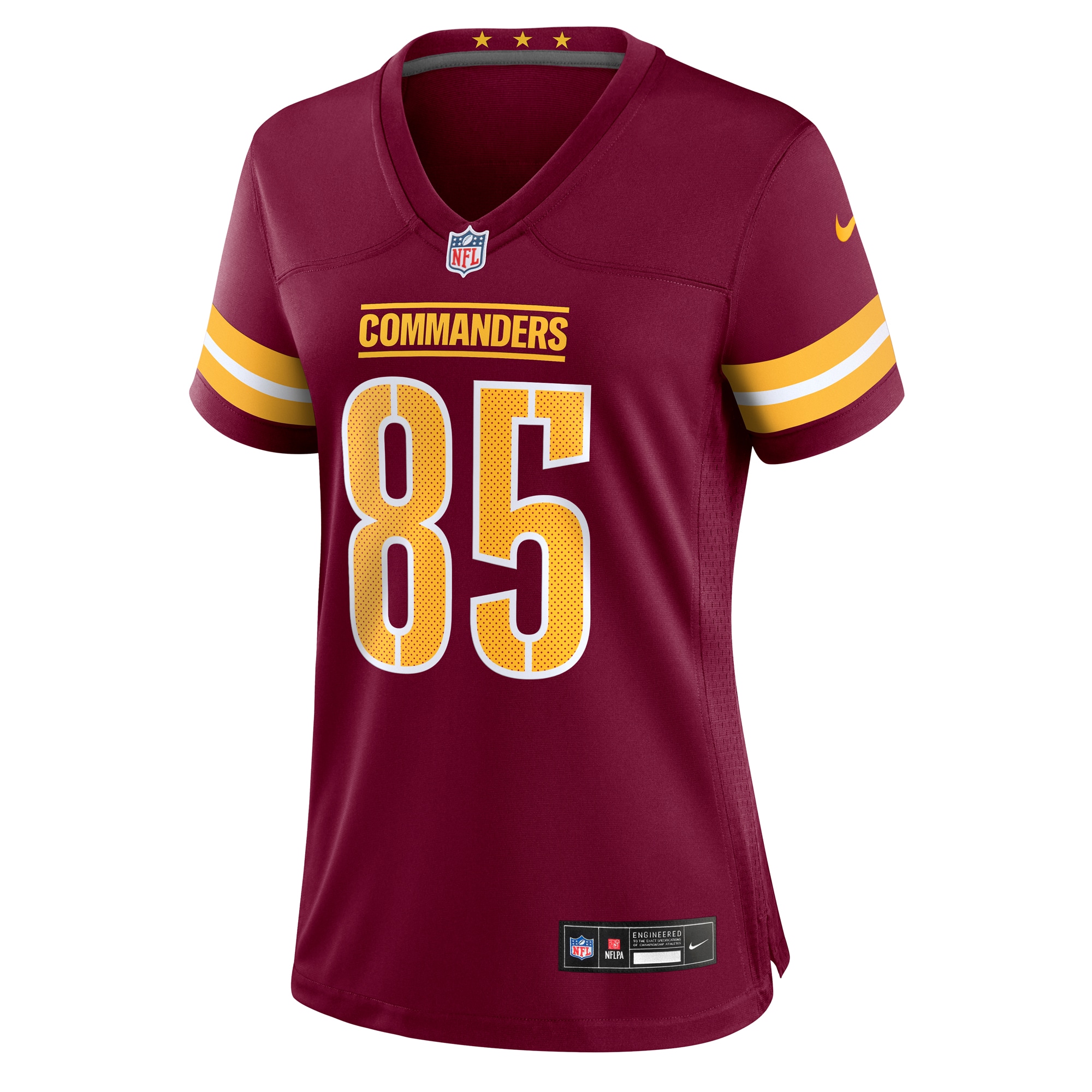 Alternative view of Women's Washington Commanders Noah Brown Burgundy Game Jersey JS7514 nicesnker