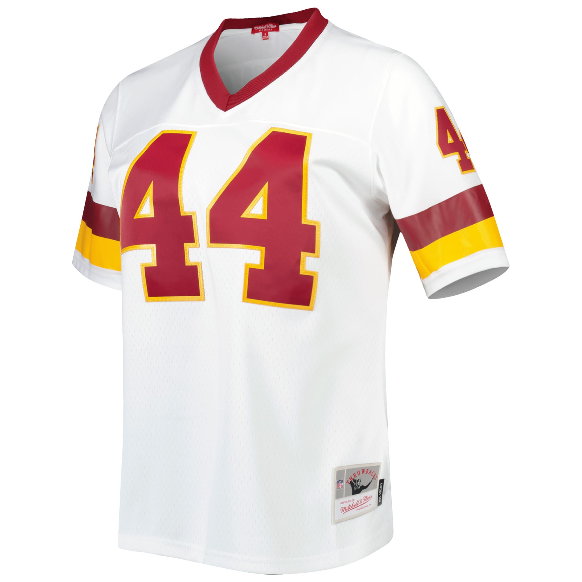 Alternative view of Women's Washington Football Team John Riggins Mitchell & Ness White Legacy Player Jersey JS4592 nicesnker