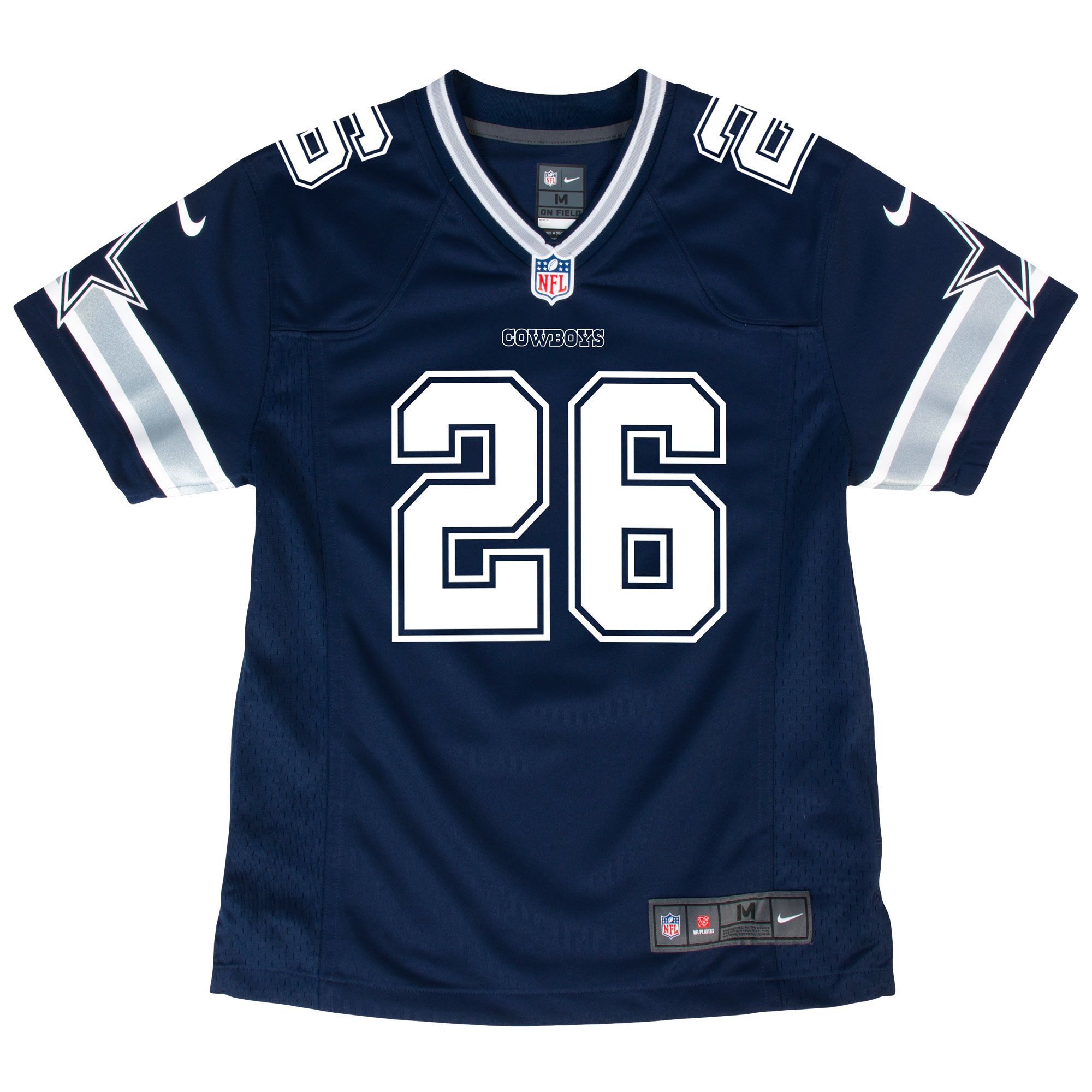 Alternative view of Youth Dallas Cowboys DaRon Bland Navy Game Jersey JS3530 nicesnker