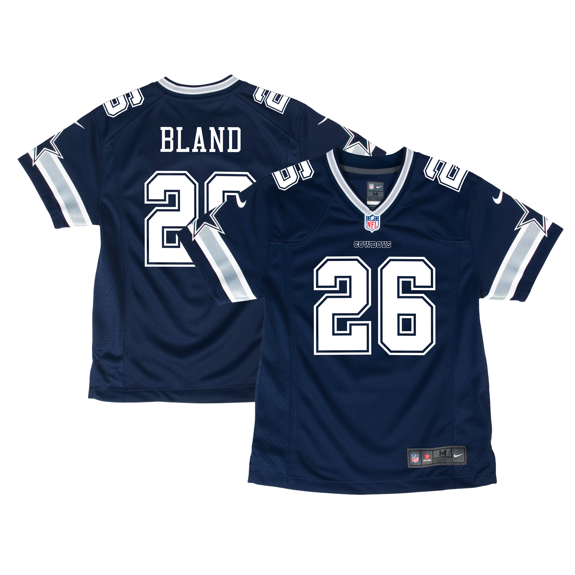 Youth Dallas Cowboys DaRon Bland Navy Game Jersey JS3530 nicesnker