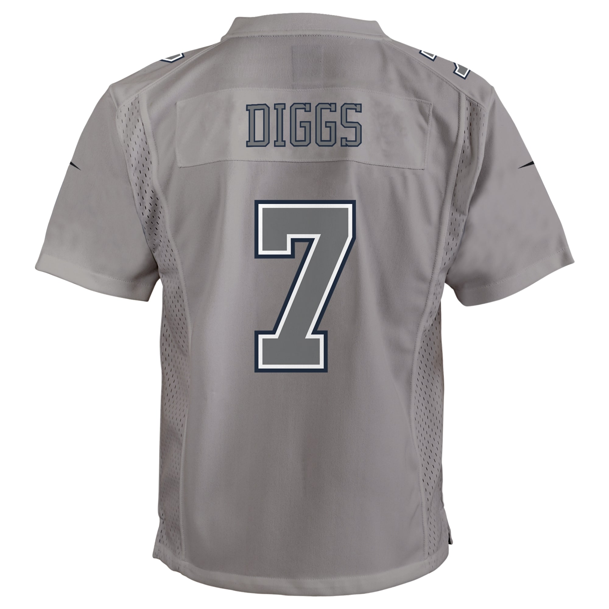Youth Dallas Cowboys Trevon Diggs Gray Atmosphere Game Jersey JS7561 nicesnker - Image 3