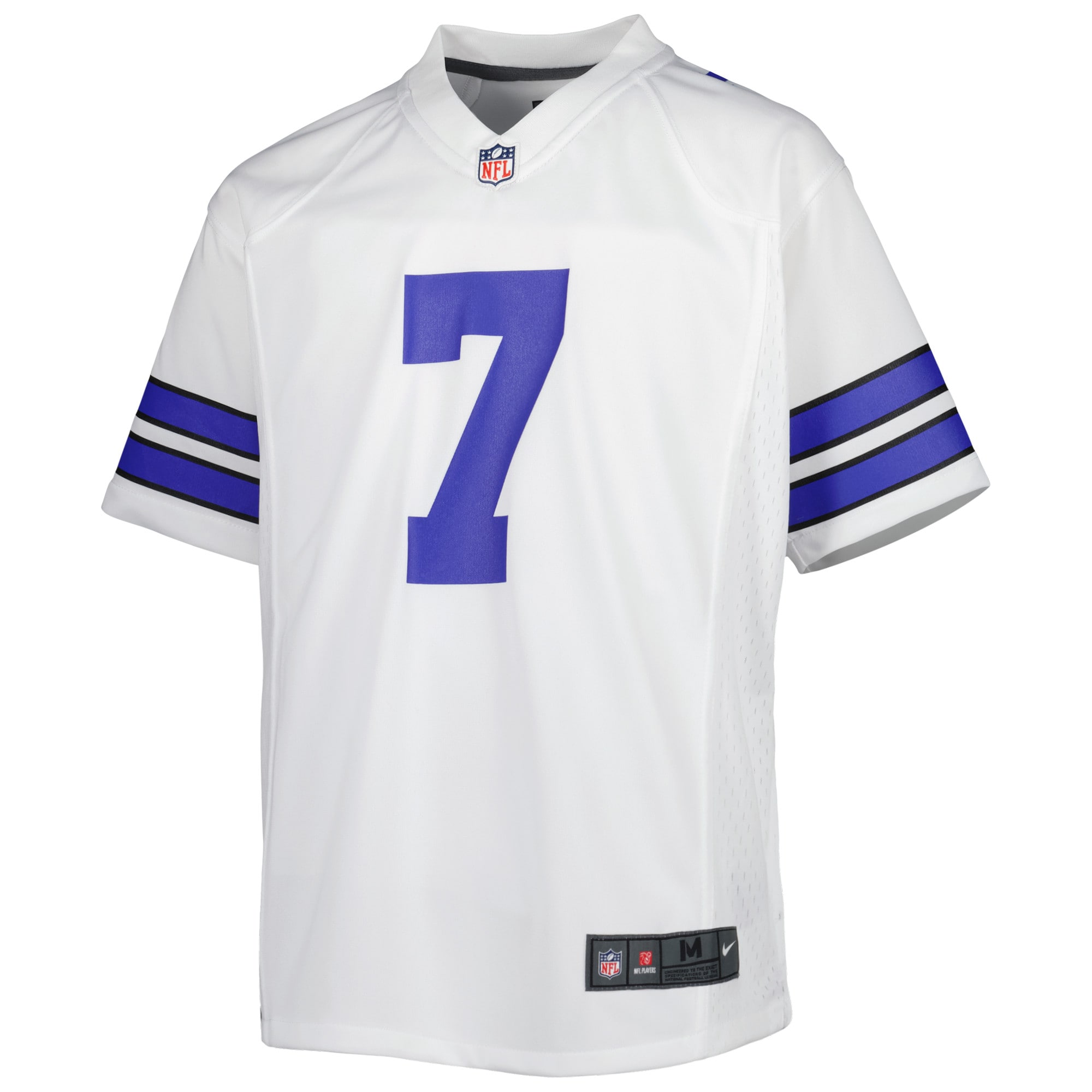 Alternative view of Youth Dallas Cowboys Trevon Diggs White Game Jersey JS8464 nicesnker