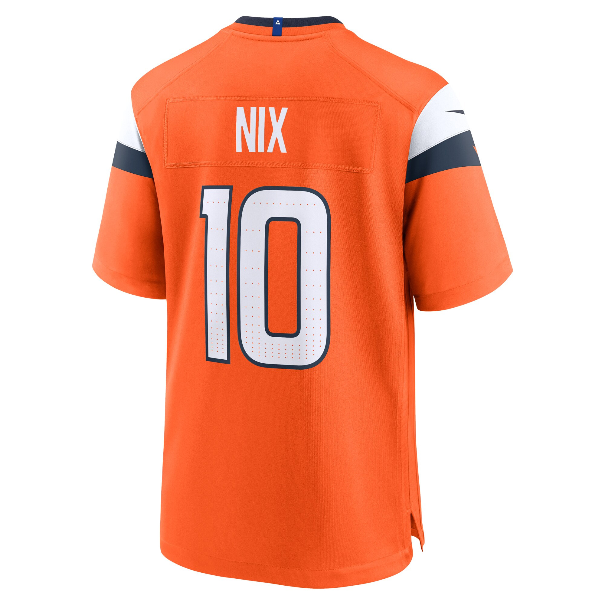 Youth Denver Broncos Bo Nix Orange Team Game Jersey JS8729 nicesnker - Image 3