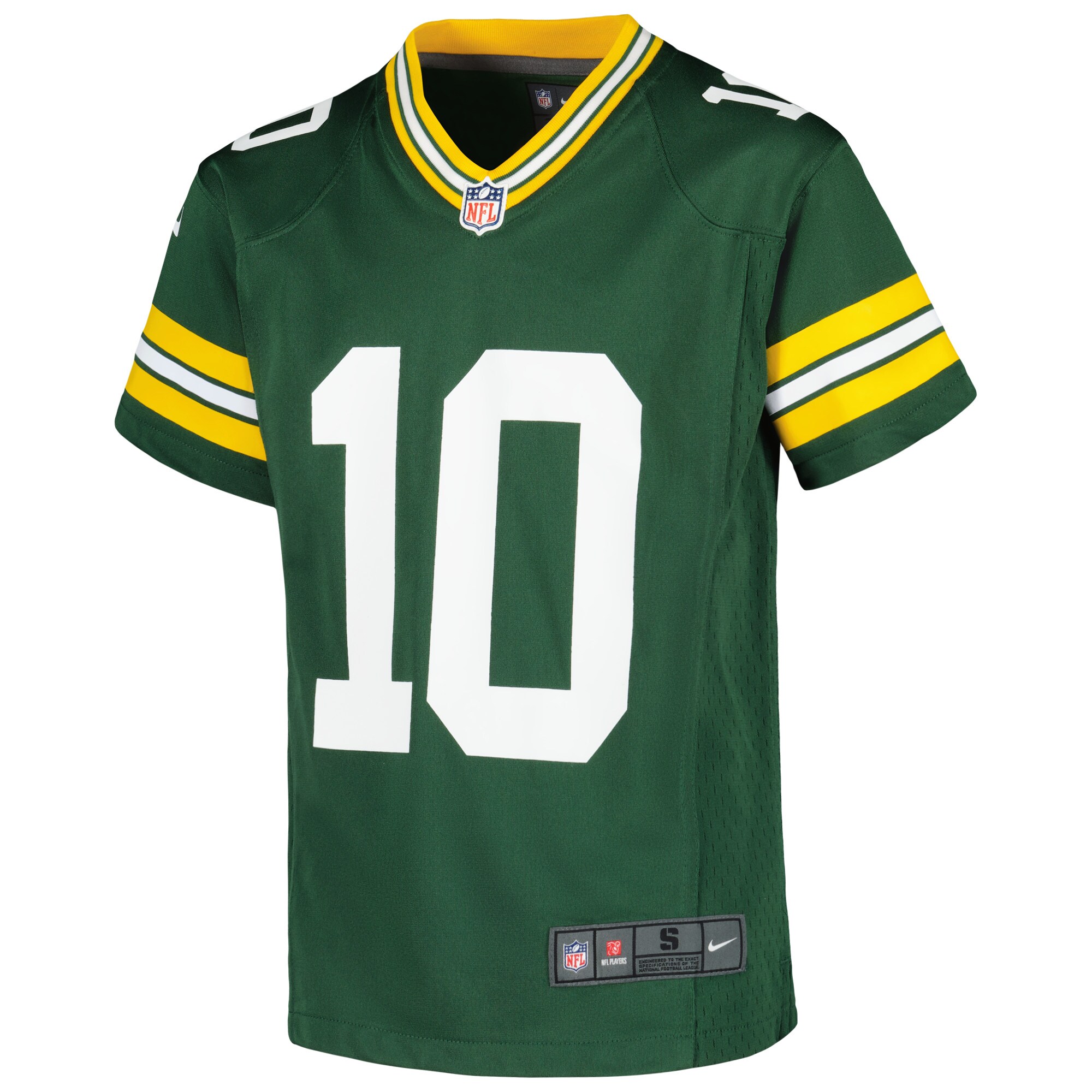 Alternative view of Youth Green Bay Packers Love Green Game Jersey JS7946 nicesnker