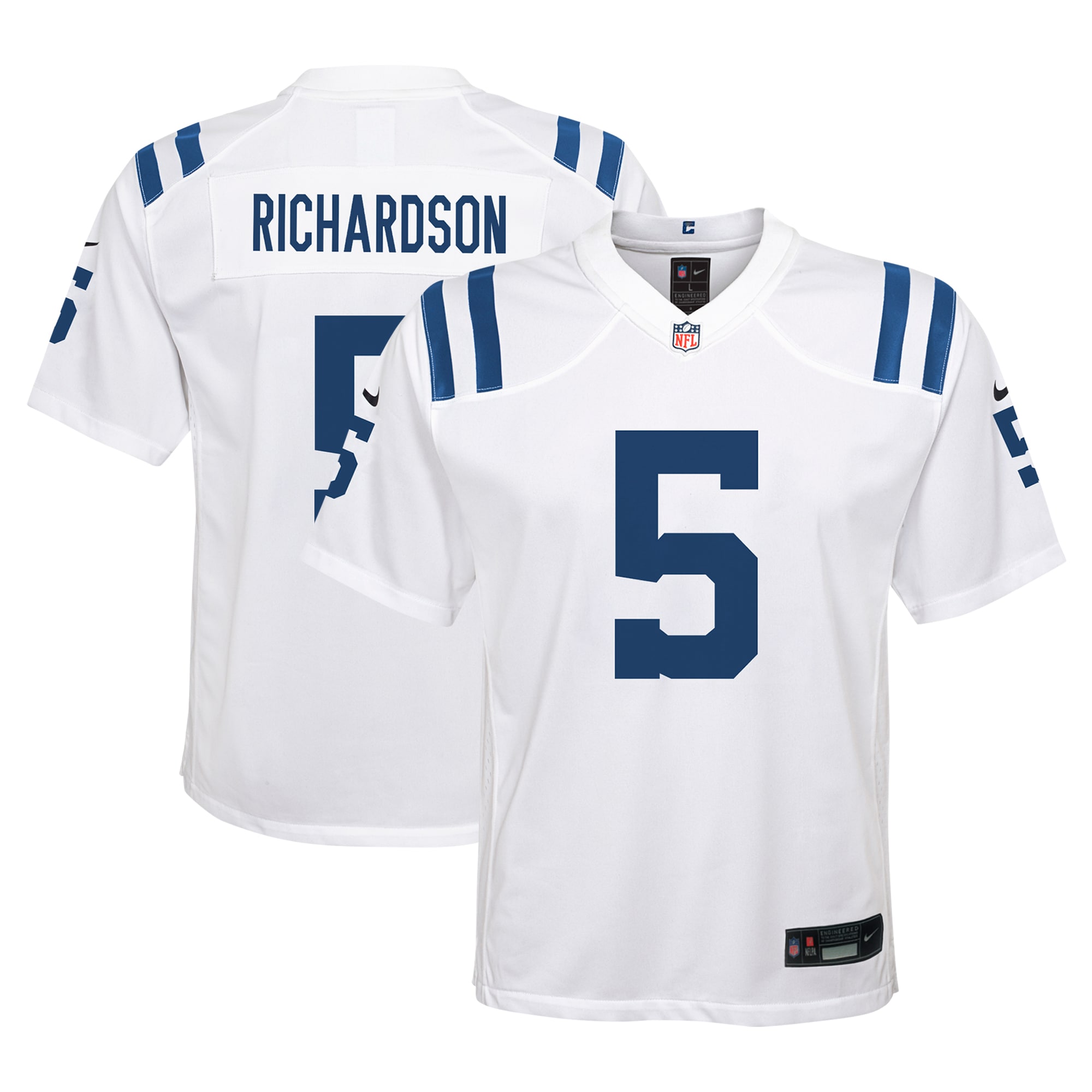 Youth Indianapolis Colts Anthony Richardson White Player Game Jersey JS6790 nicesnker